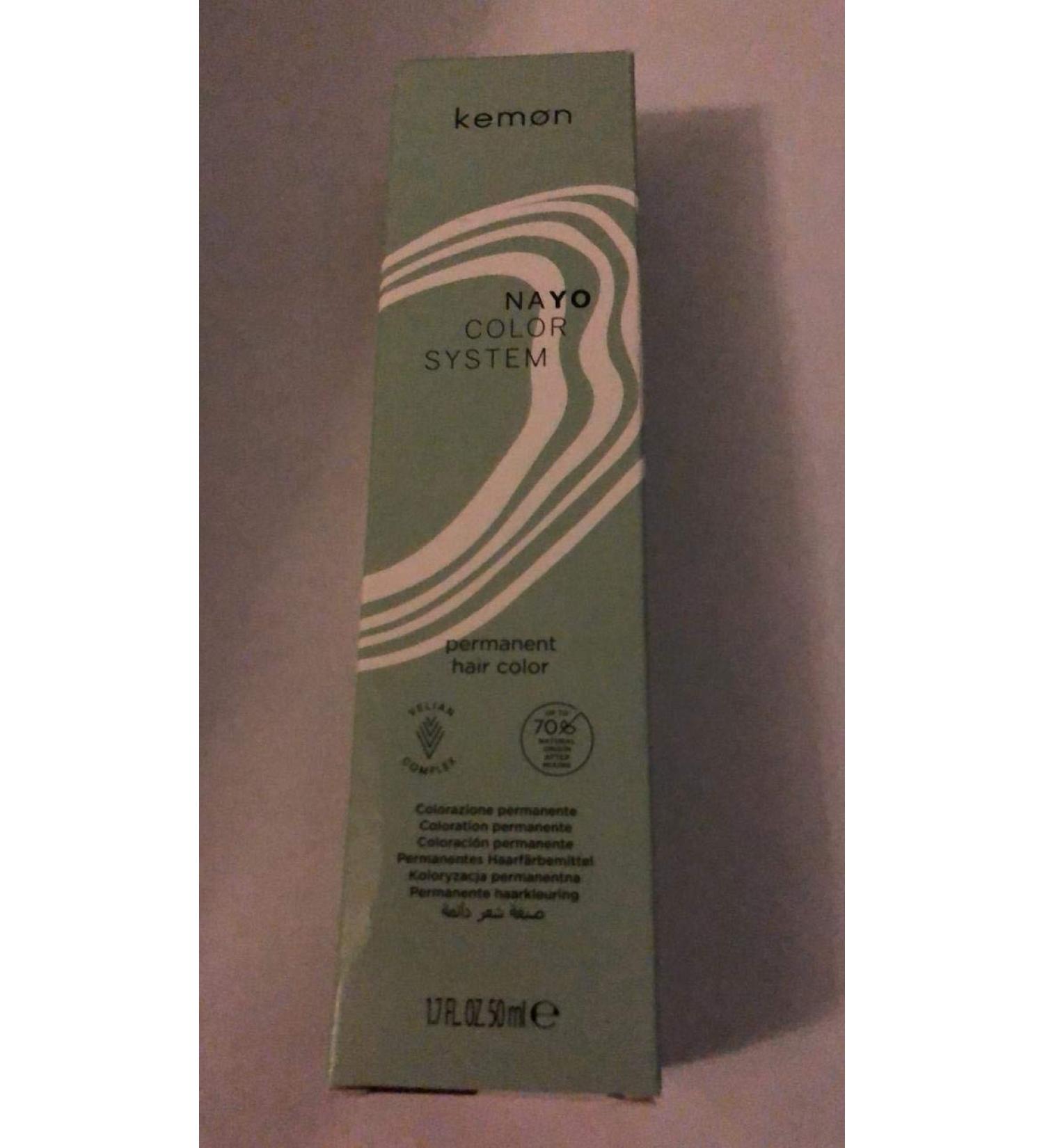 Liding Kemon Nayo Permanent Hair Color 1.75 oz. (4.34 Copper Gold Brown)