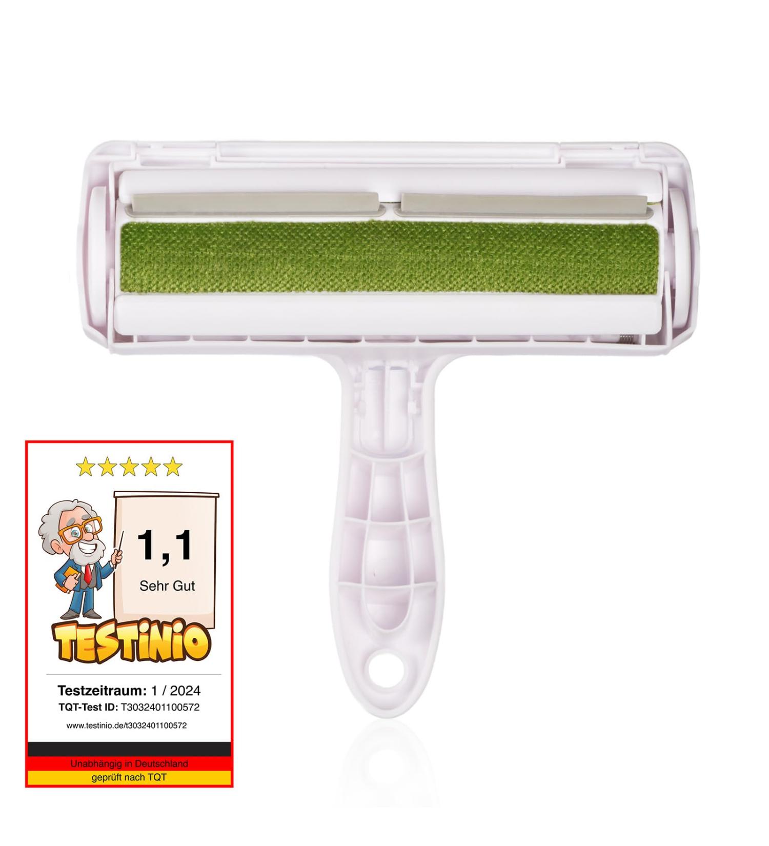 Finopet XL Lint Roller - Self-Cleaning Reusable Pet Hair Remover for Cats & Dogs | Effective Animal Hair Lint & Dirt Removal - Buy Online on GoSupps.com