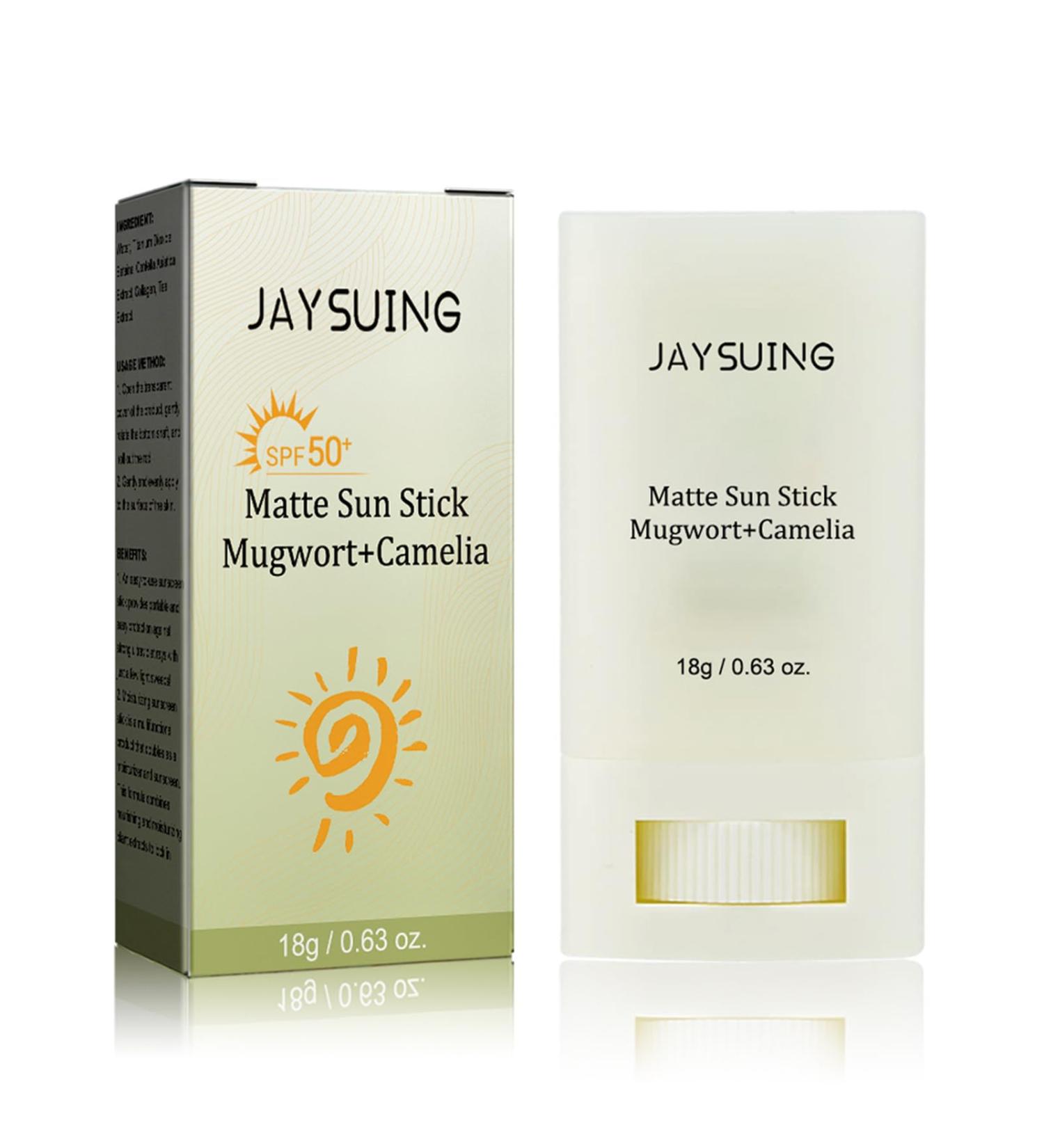 SPF 50+ Face Moisturiser Suncreen Stick - Sun Cream for Face Body - UVA/UVB Protection Sunscreen - Matte Sun Stick Non-Greasy & No White Cast - Light Breathable Freshing Waterproof(0.63OZ) - Buy Online on GoSupps.com