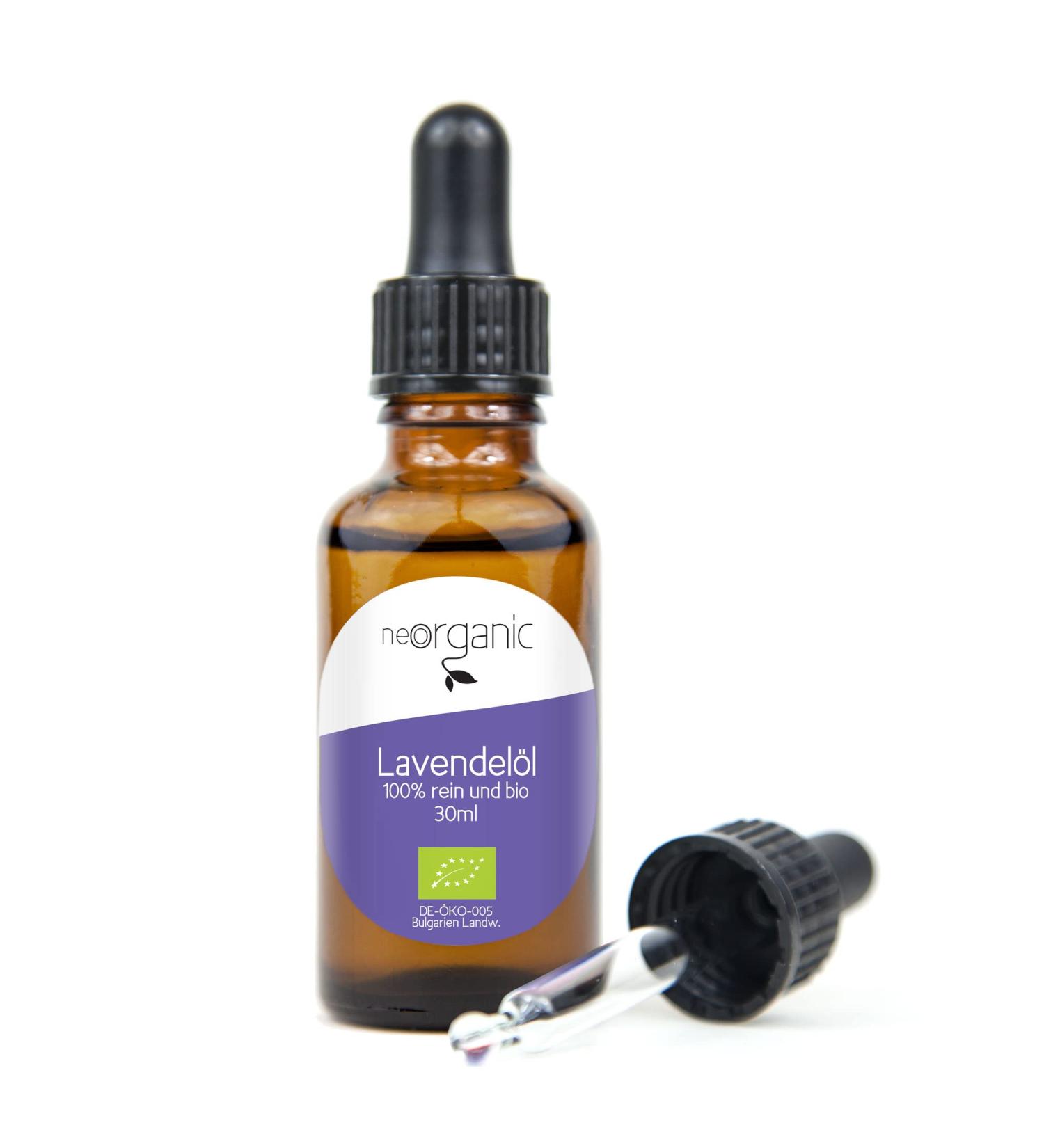 Neoorganic Bio-Lavender Oil - 100% Natural Essential Oil for Sleep & Mood | 30ml Organic Lavender Oil - Buy Online on GoSupps.com