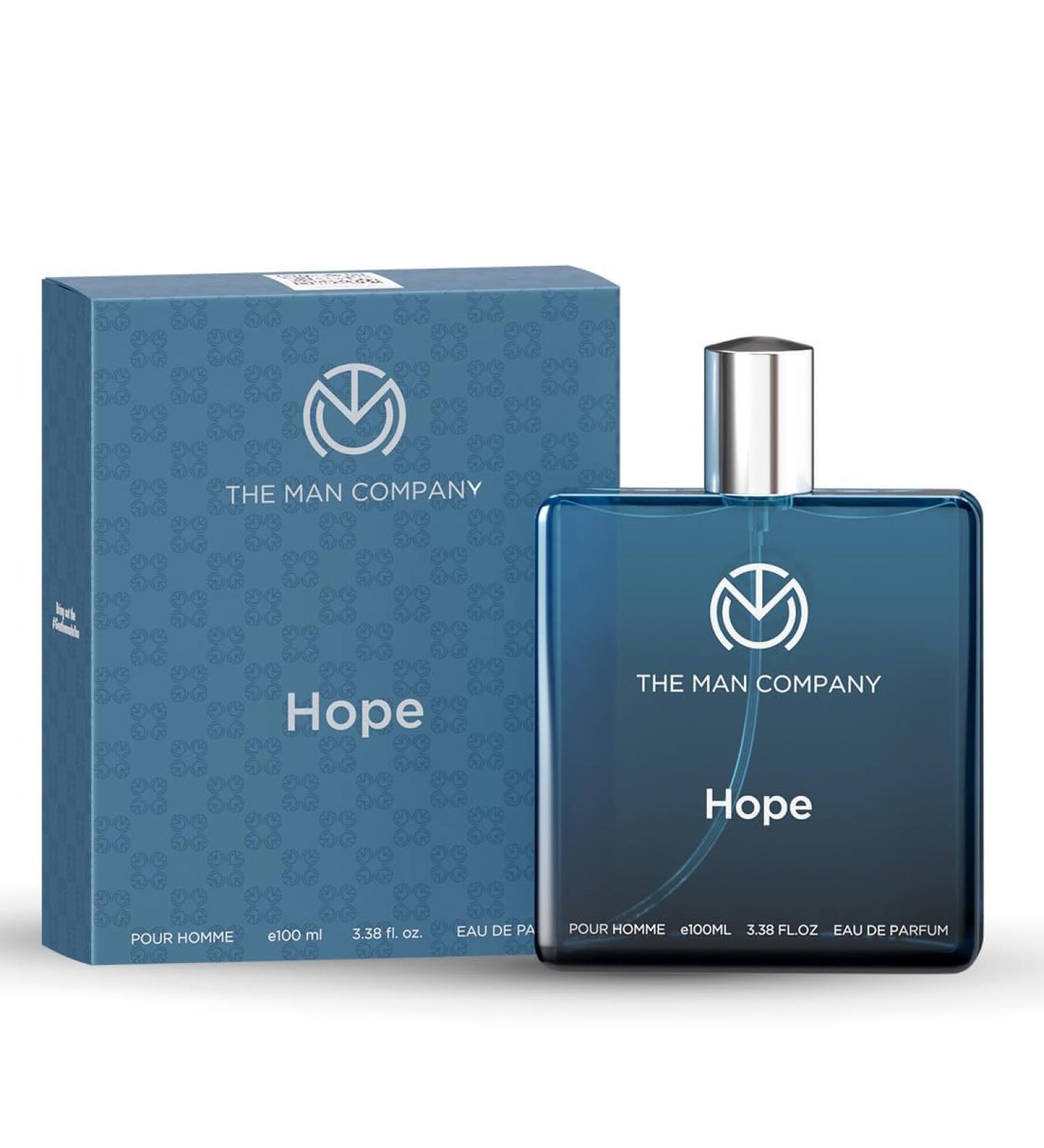 Th.e Man Company Hope Perfume for Men - 100ml | Premium Long-Lasting Fragrance | EDP for Men (Eau De Parfum) | Gift for Him. - Buy Online on GoSupps.com