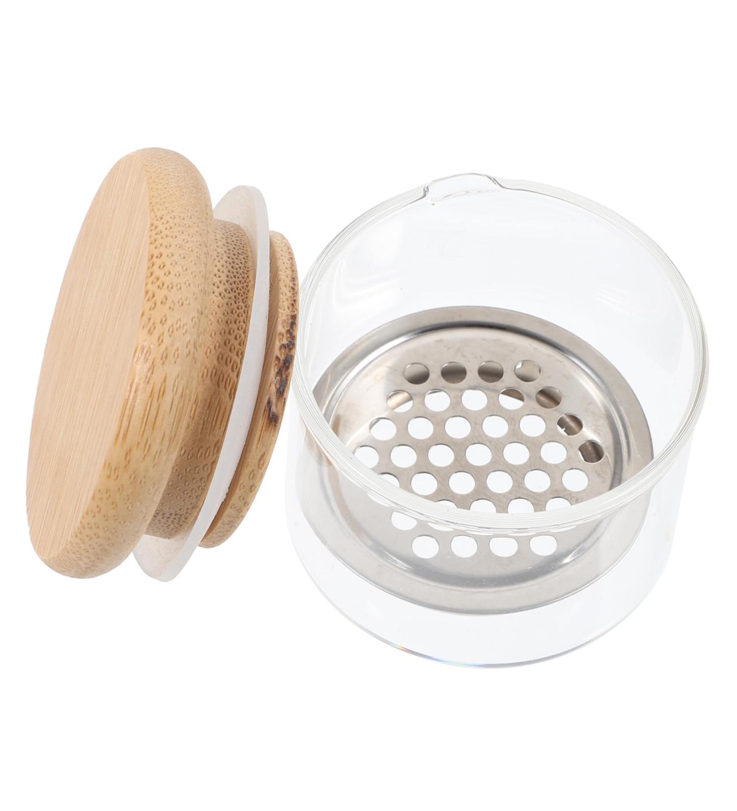 minkissy Nail Art Brush Cup Nail Dish Manicure Nail Cup Acrylic Nail Dappen Dish Nail Cups Dish for Acrylic Nails Nail Powder Holder Nail Liquid Holder Nail Supplies Mini Glass - Buy Online on GoSupps.com
