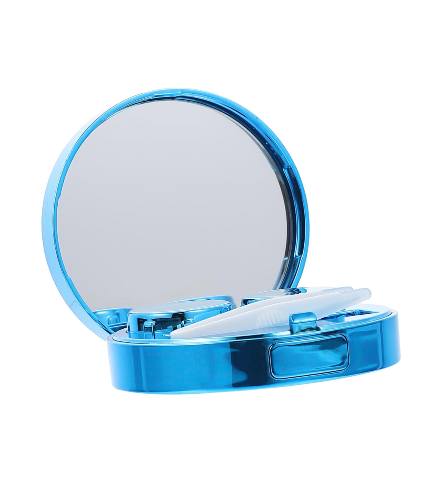 GLEAVI Glasses Case & Holder Organizer - 2 Sets Terrarium Style - Blue 7.5x7.5cm - International Shipping Available - Buy Online on GoSupps.com