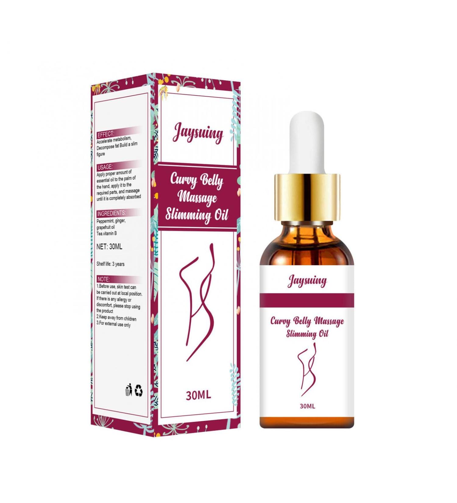 Herbal Massage Oil for Weight Loss | Organic Anti-Cellulite & Lymphatic Drainage Oil - 1ml (Pack of 1) - Buy Online on GoSupps.com