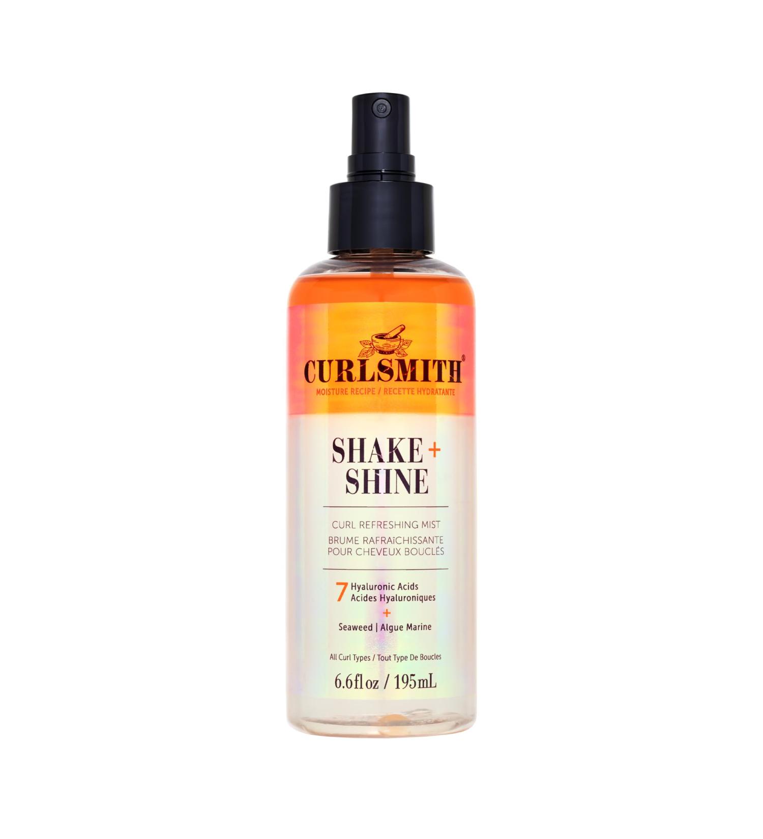 CURLSMITH - Shake and Shine 2-Day Refresh | Curl Refreshing Mist for Curly Hair | Controls Frizz Adds Shine Increases Moisture and Increases Curl Definition - Buy Online on GoSupps.com