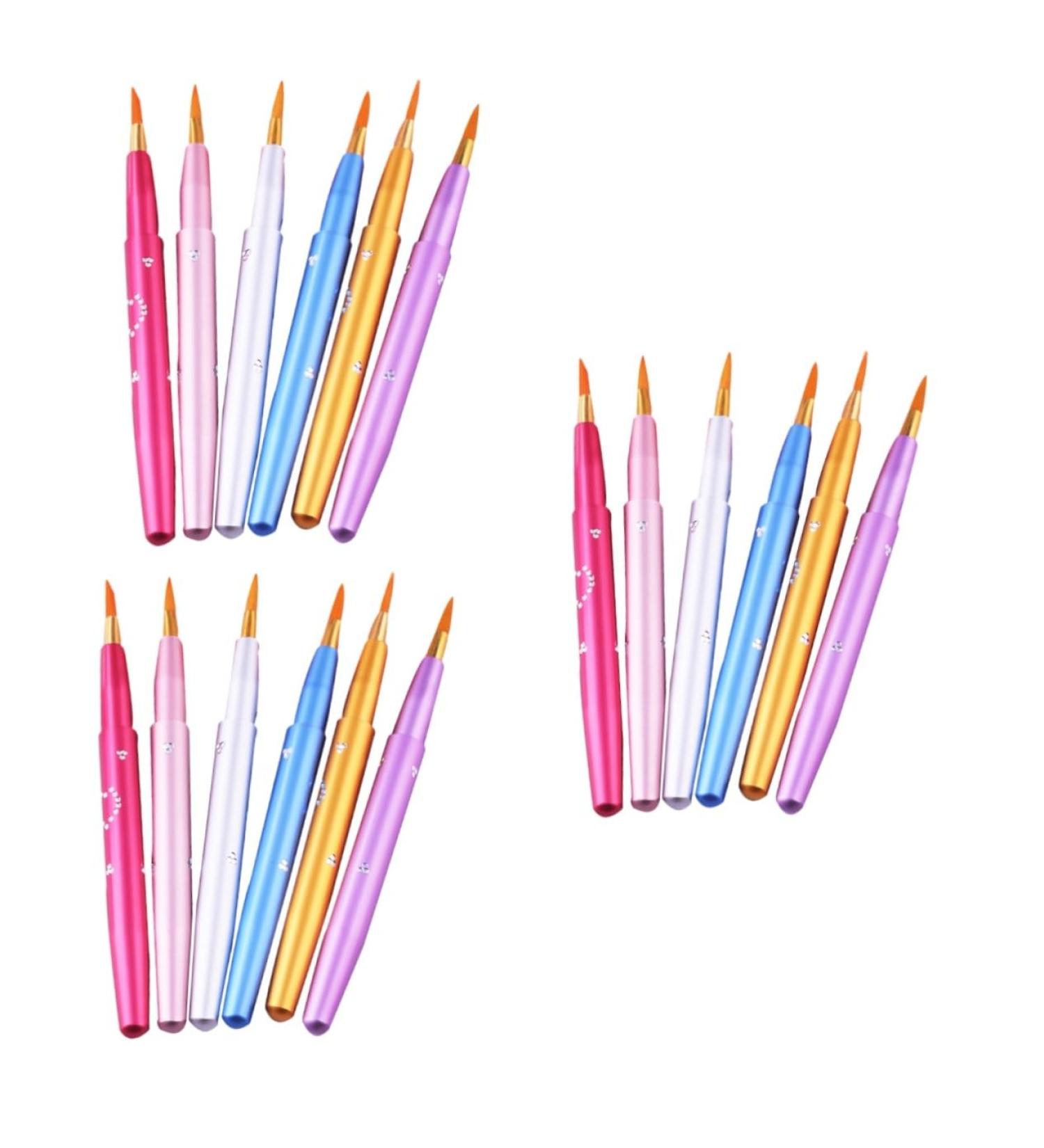FOMIYES 18 Pcs Retractable Lip Brush Set | Telescopic Lipstick Applicators for Makeup | Best Lip Gloss Tool Kit - Buy Online on GoSupps.com