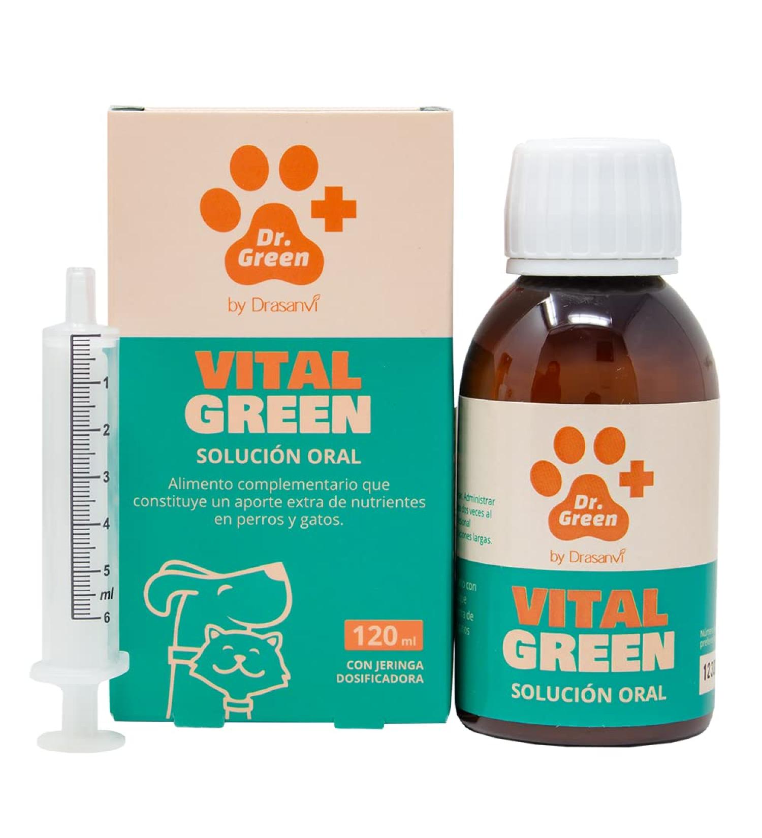 Vitalgreen Oral Solution 120ml DR Green - Buy Online on GoSupps.com
