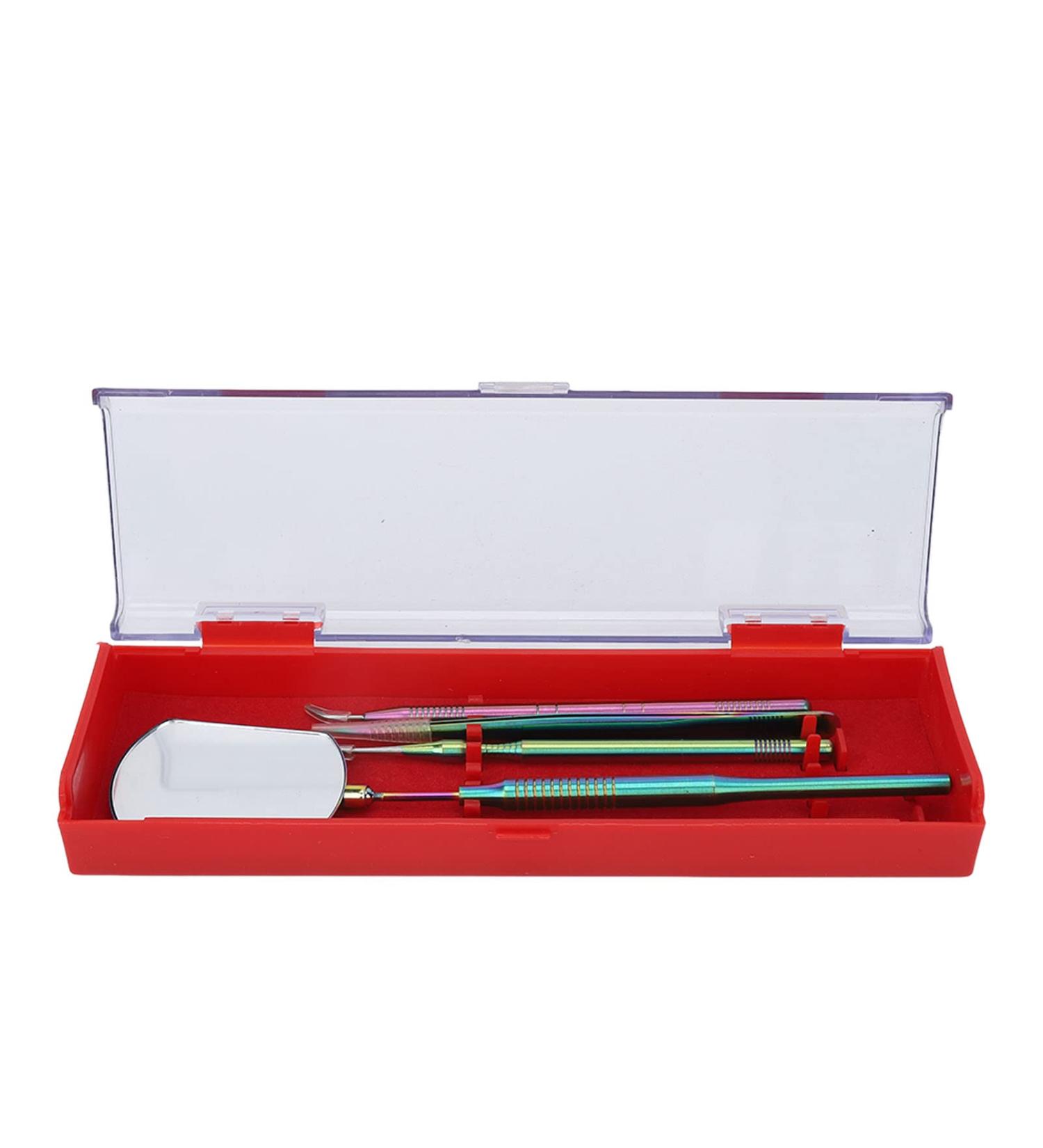 Natudeco Eyelash Extension Tweezers Set | Professional Eyelash Extension Kit & Hair Removal Tweezers | Essential Eyelash Accessories for Perfect Application - Buy Online on GoSupps.com