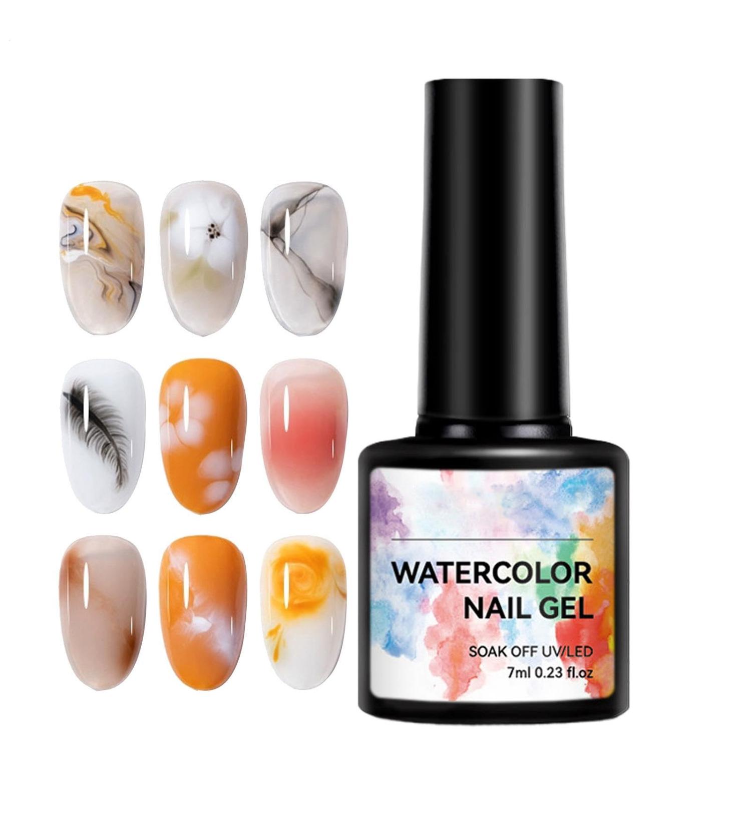 Floral Gel - Floral Angel for Nail Design - Full Application Personal Care Supplies Diffusing Nail Paint Effects - Accessory for Women and Girls - Buy Online on GoSupps.com