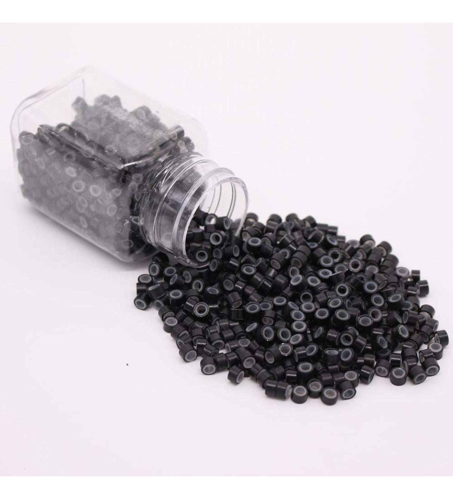 Buy Eunice 1000 Microring Extensions - Silicone Hair Bonding Tool for I-Tip Real Hair Extensions (Black) - International Shipping Available - Buy Online on GoSupps.com