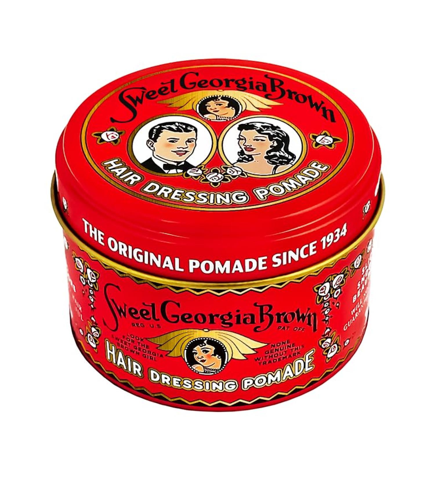 Sweet Georgia Brown Hair dressing pomade medium hold