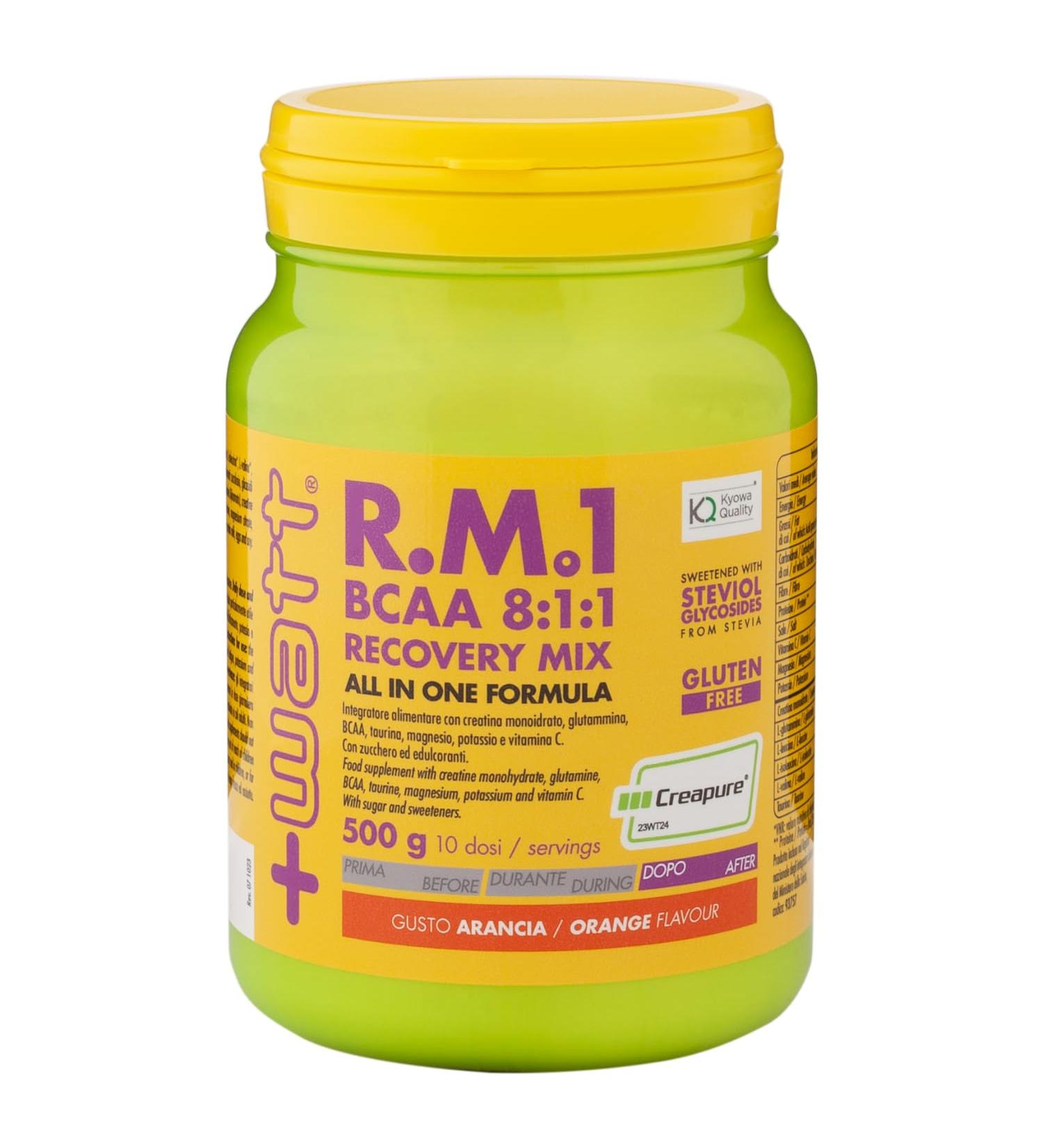 RM1 New Formula (BCAA 8.1.1) - Recovery Mix Post Workout - Format : 500 g - Go t orange - Buy Online on GoSupps.com