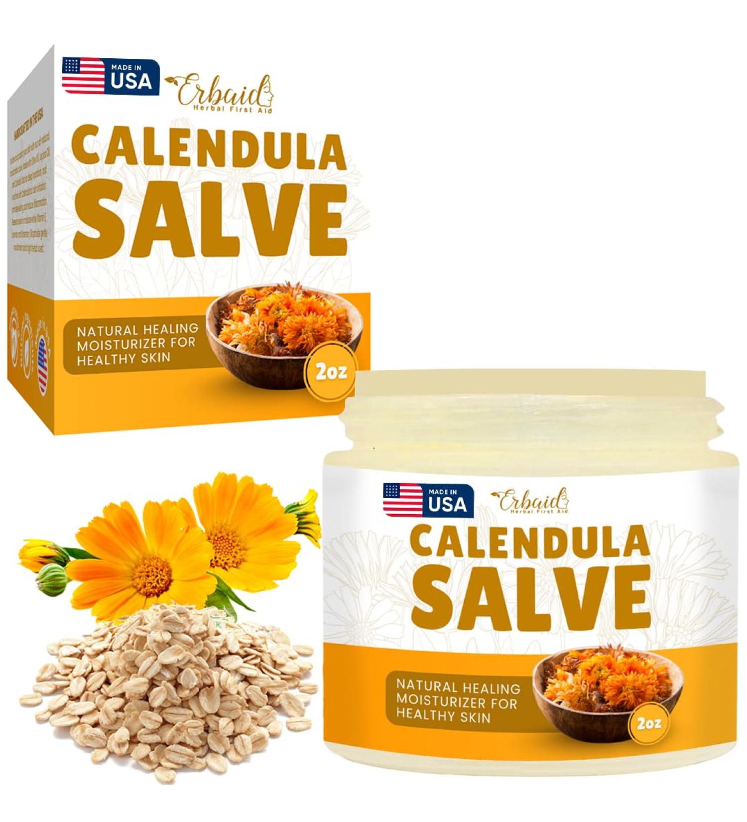 Calendula Ointment Calendula Cream & Natural Calendula Salve Repair Ointment for Itch Relief & Dry Skin Herbal Care for Cuts, Burns, Bug Bites, Diaper Rash & Tattoo Care Gentle for Babies - Buy Online on GoSupps.com