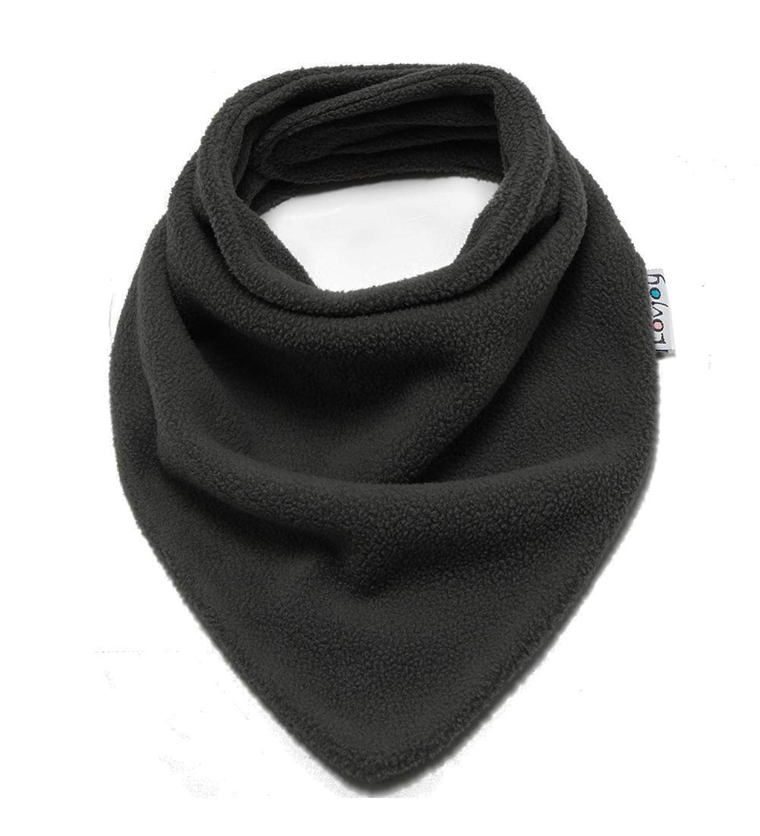 Baby Toddler Cute Warm Fleece Scarf/Snood | Soft & Cozy | 6 Months - 5 Years | Dark Grey | More Designs for Boys & Girls - Buy Online on GoSupps.com