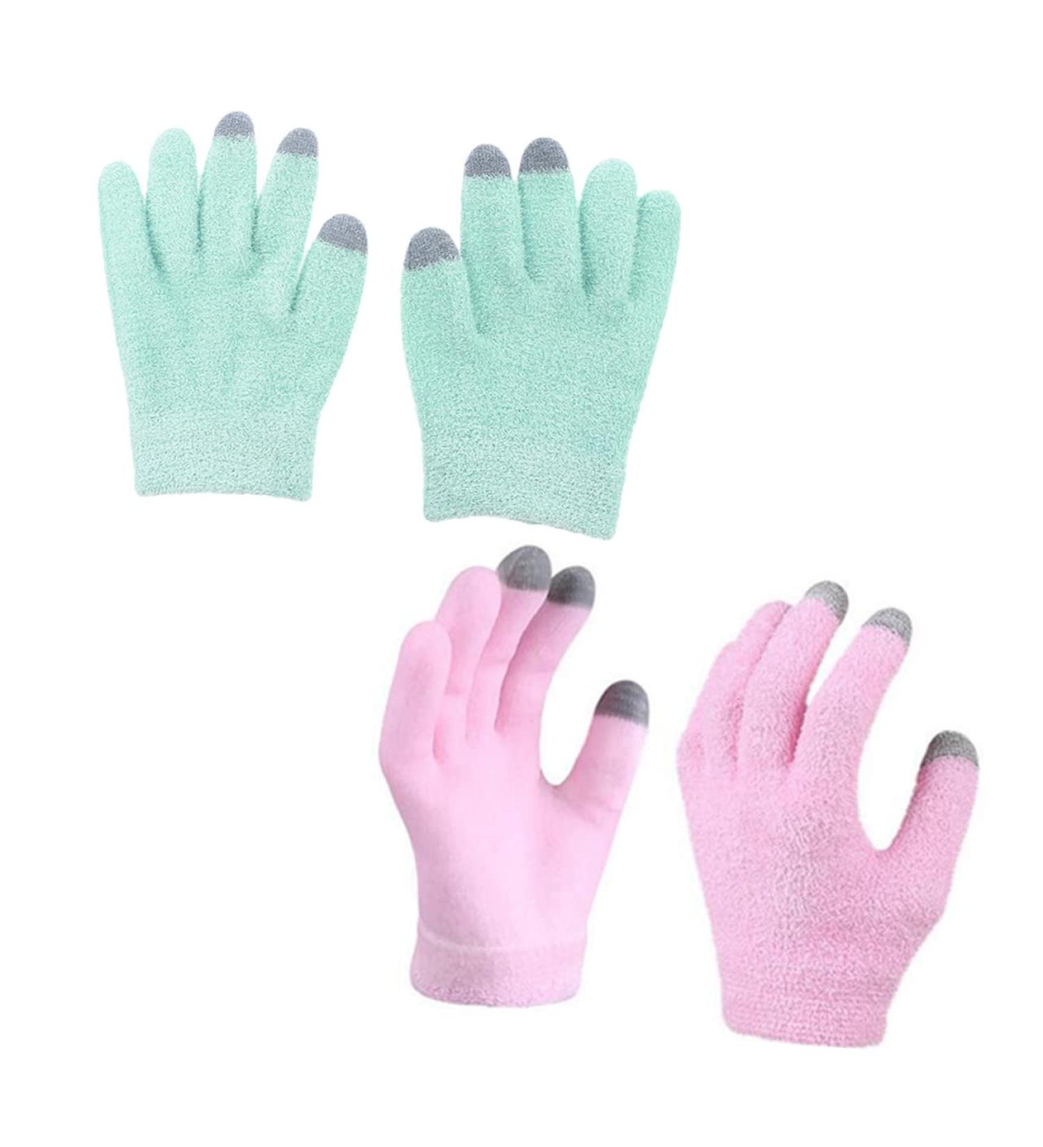 Healeved 2pairs Gel Touch Screen Gloves Screen Touch Gloves Gloves Full Finger Mobile Finger Sleeve Bath Gloves Moisturizing Gloves Gels Hand Cover Australia Cosmetic Yarn - Buy Online on GoSupps.com