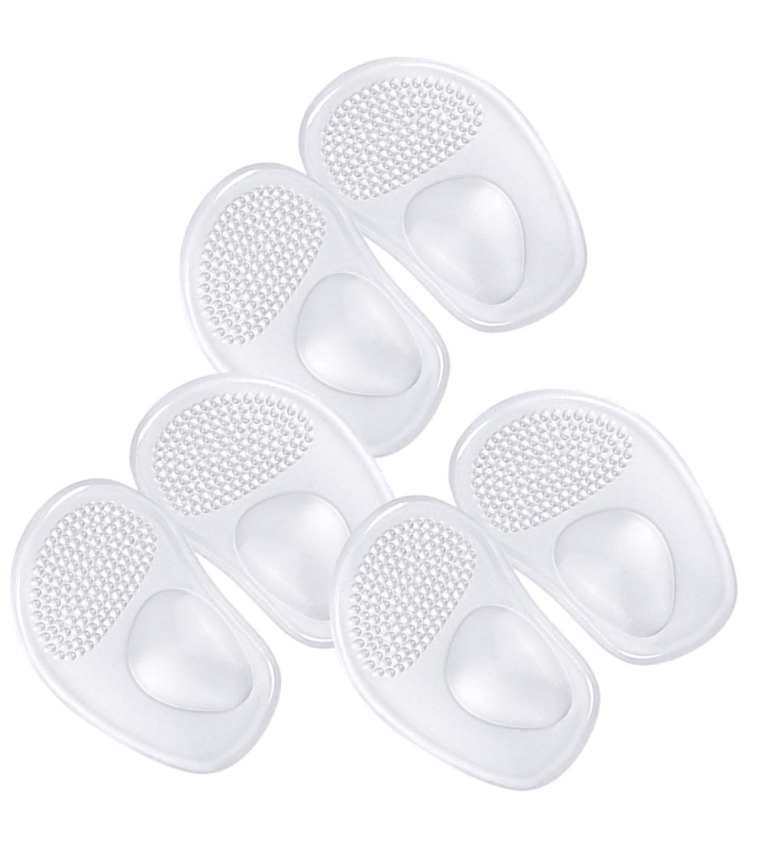 Buy Mobestech 3 Pairs Arch Support & Heel Grips - Ultimate Comfort for High Heels | Women's Gel Forefoot Pads & Heel Inserts - Buy Online on GoSupps.com