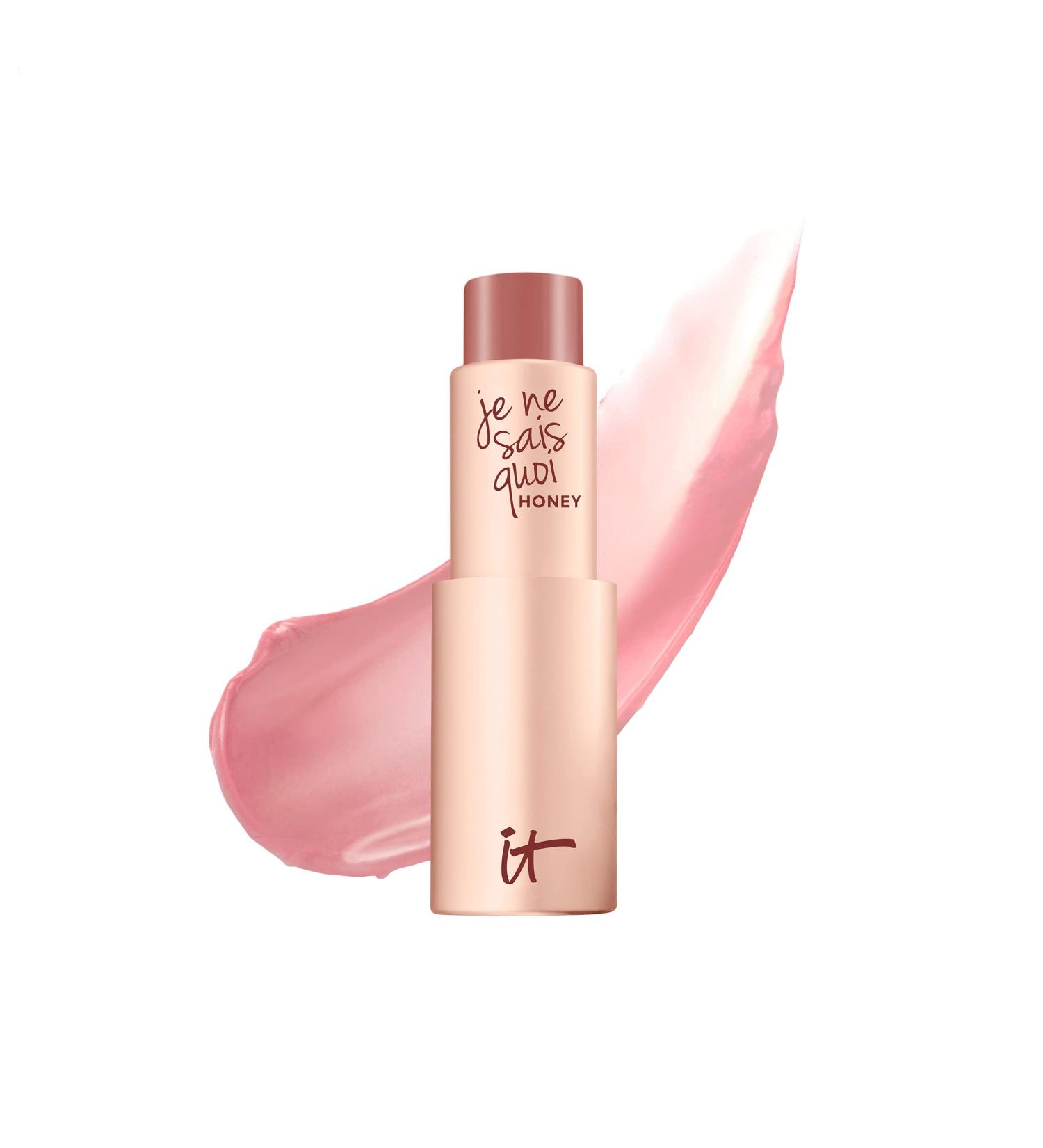 IT Cosmetics Je Ne Sais Quoi Lip Treatment - Anti-Aging Lip Balm - Customizable Color - Essential Oils & Antioxidants - 0.11 Oz (Honey) - Buy Online on GoSupps.com