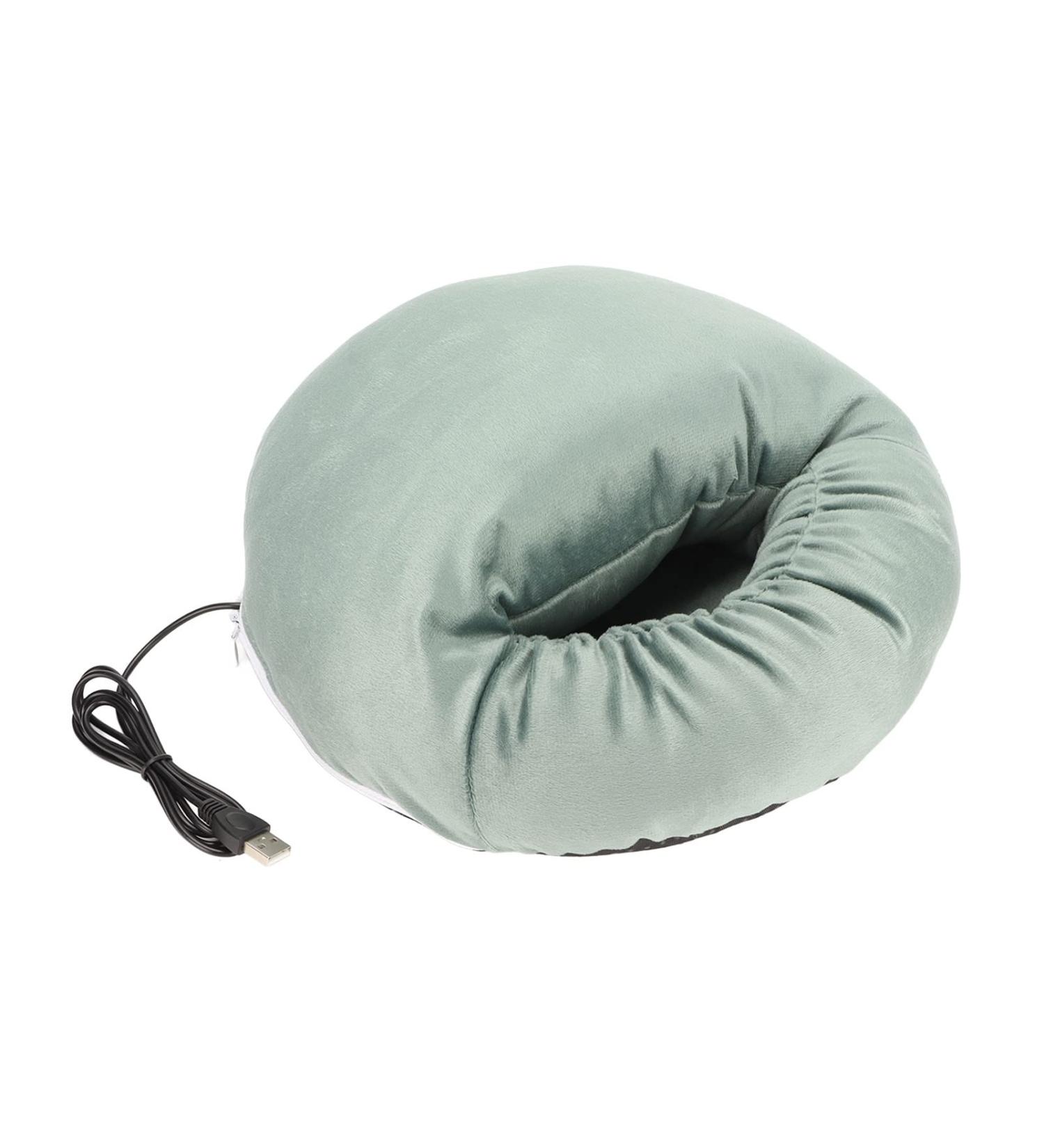 Buy GfRGFH Heated Foot Warmers - USB Electric Warmers for Men & Women | Soft Washable Winter Comfort at Home & Work (Green) - Buy Online on GoSupps.com