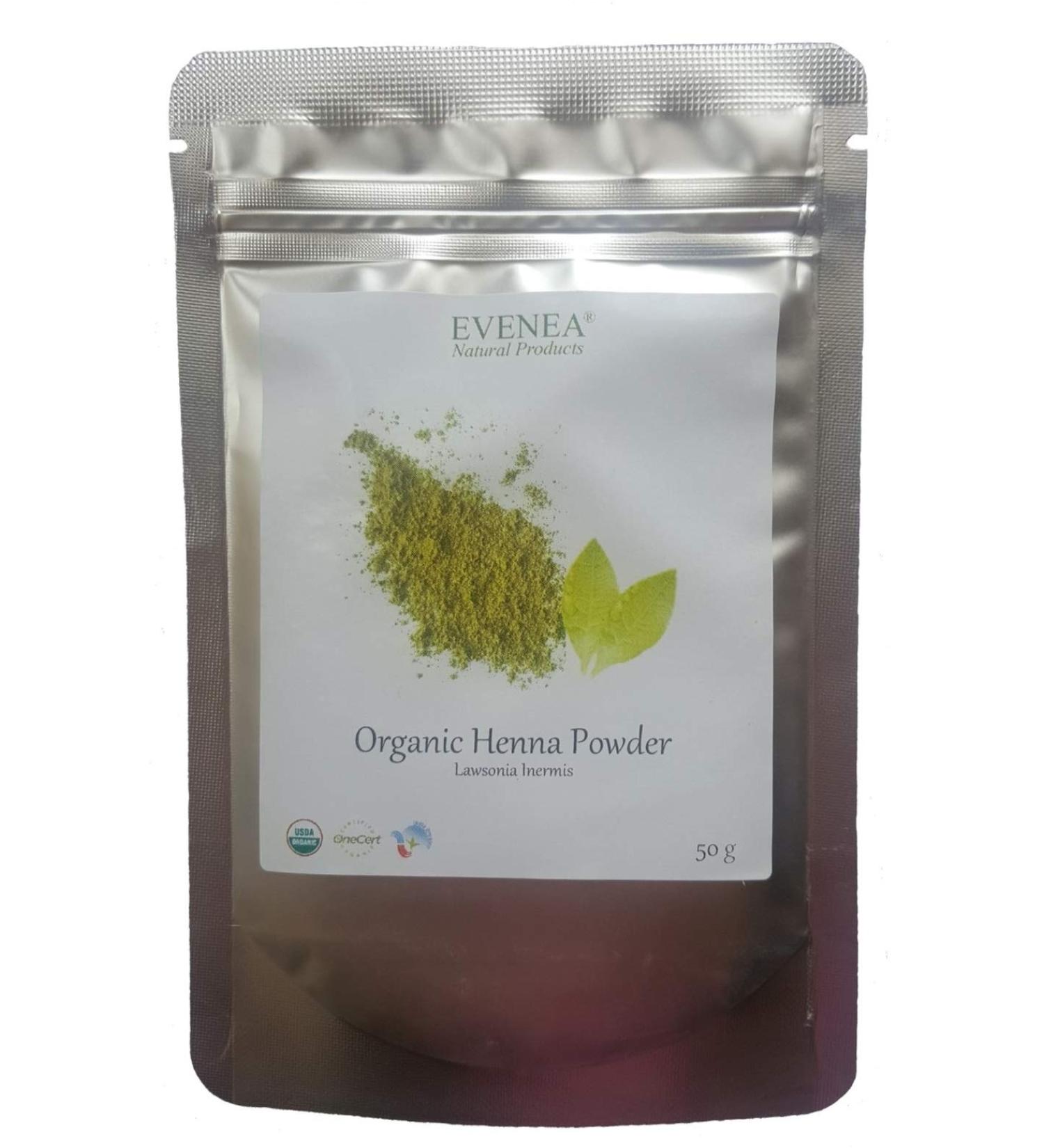 Organic Rajasthani Henna Powder Triple-Sifted Body Art Quality (50g) 50 g (Pack of 1)
