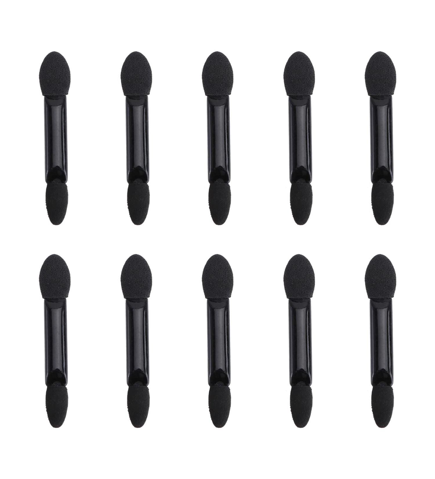 Outanaya 10pcs Makeup Tool Kit Applicateur Makeup Eyeshadow Concealer Eyeshadow Stick Brush ponges Black - Buy Online on GoSupps.com