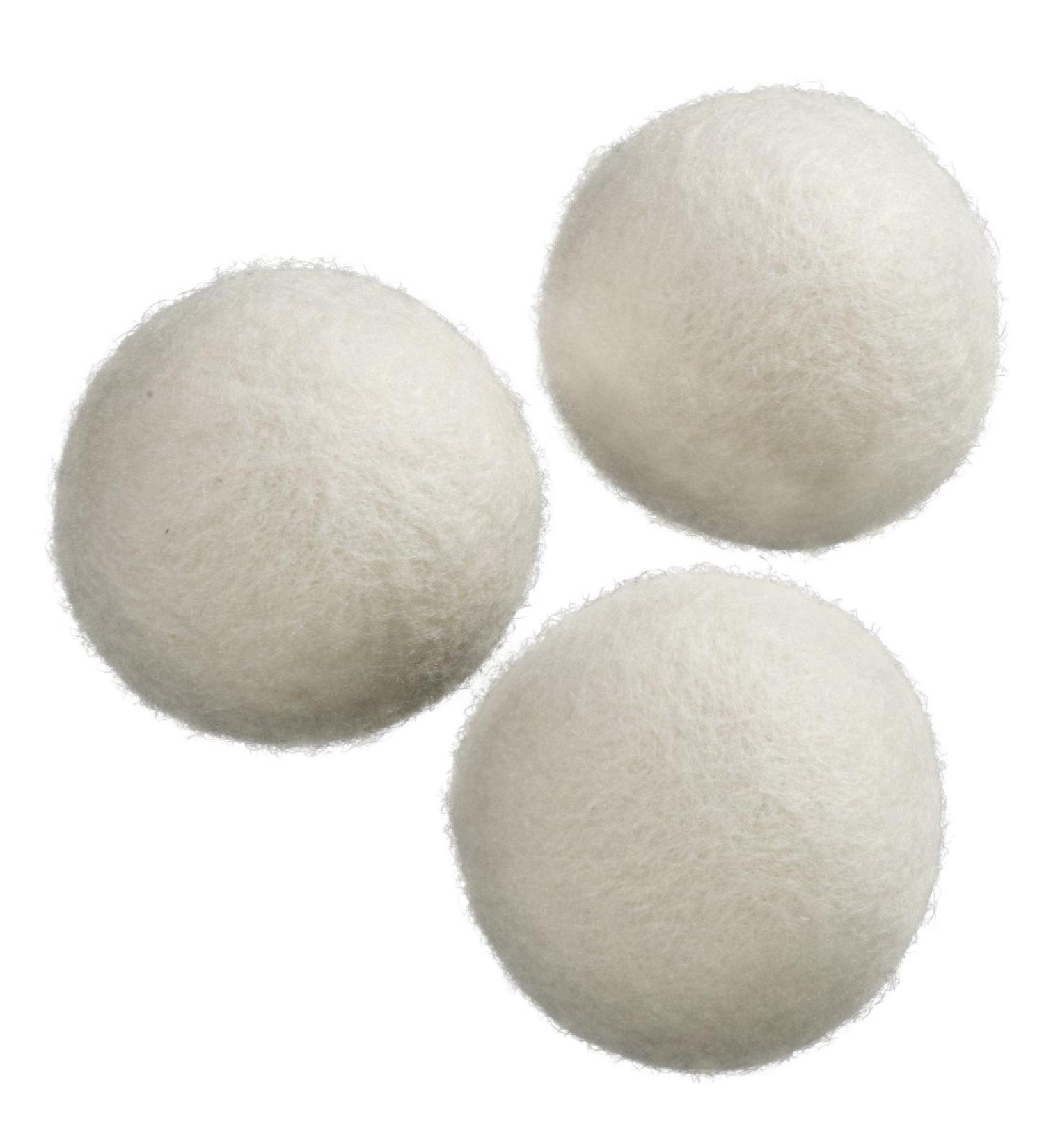 Eco-Friendly Wool Dryer Balls - 3 Pack | Reduce Drying Time & Static - International Shipping Available - Buy Online on GoSupps.com