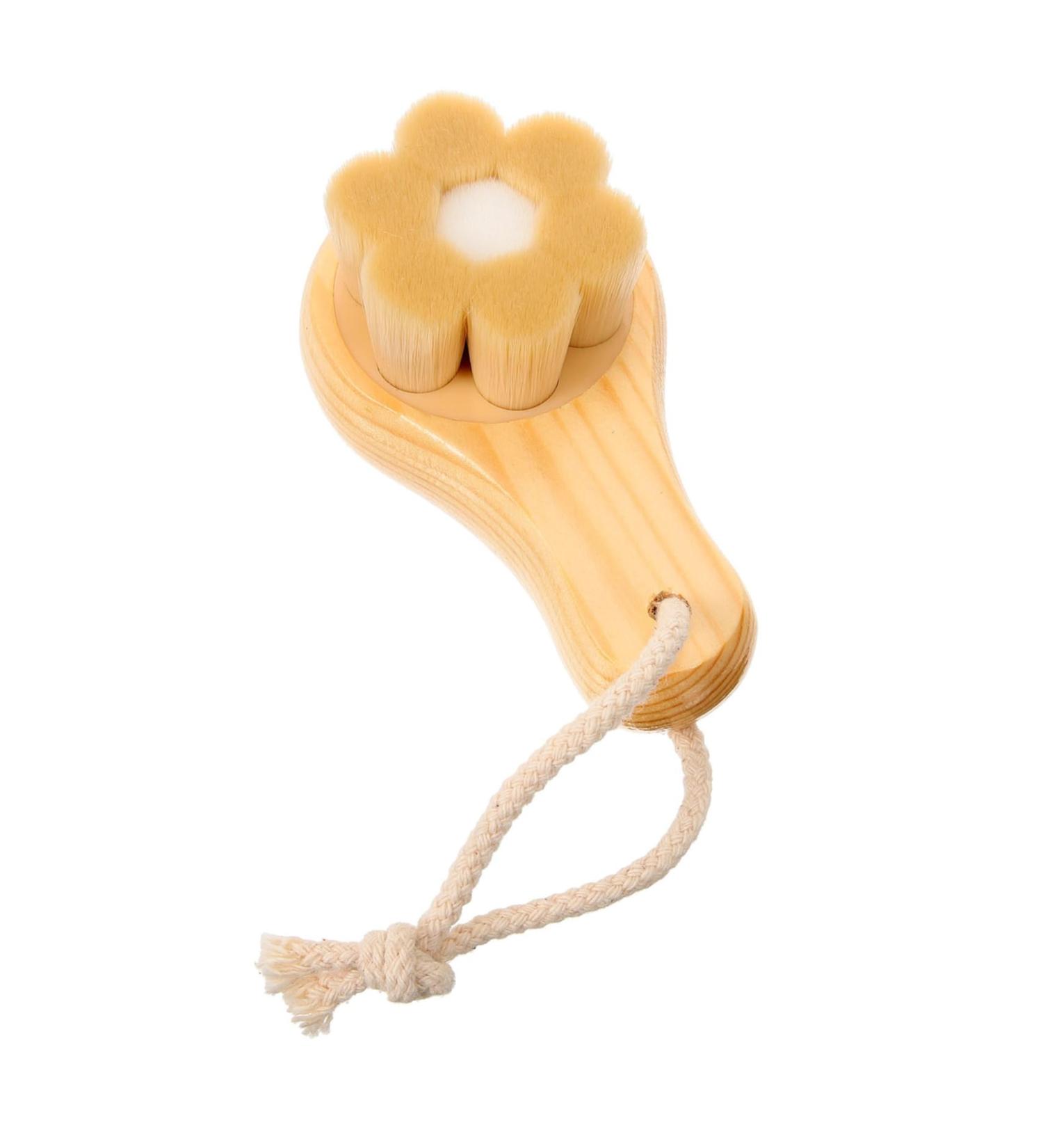 PLAFOPE Facial Wash Brush with Wooden Handle Face Sponges for Cleansing Face Brush Facial Brush Facial Exfoliator Face Wash Brush Cleansing Brush Skin Care Tools Face Exfoliator - Buy Online on GoSupps.com