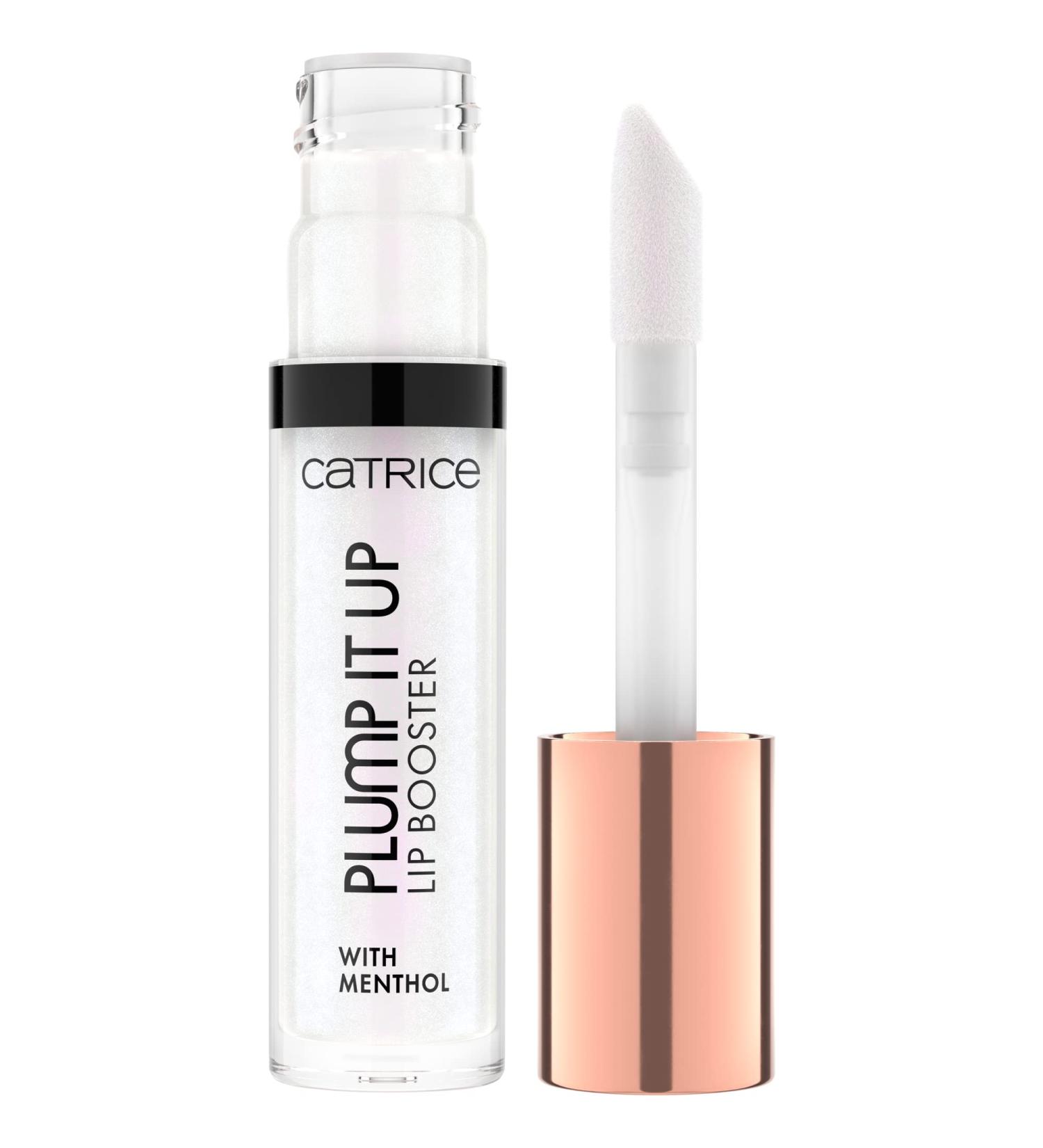Catrice Plump It Up Lip Booster 010 - Vegan Transparent Cooling Shiny & Shimmering - 3.5ml Poppin' Champagne - No Alcohol No Preservatives No Parabens - International Shipping Available - Buy Online on GoSupps.com