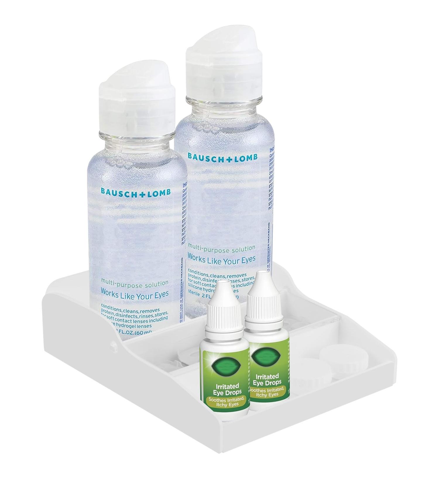 Beautyflier Disposable Daily Contact Lens Tray & Organizer - Essential Storage for Lenses Solution & Eye Drops - Buy Online on GoSupps.com