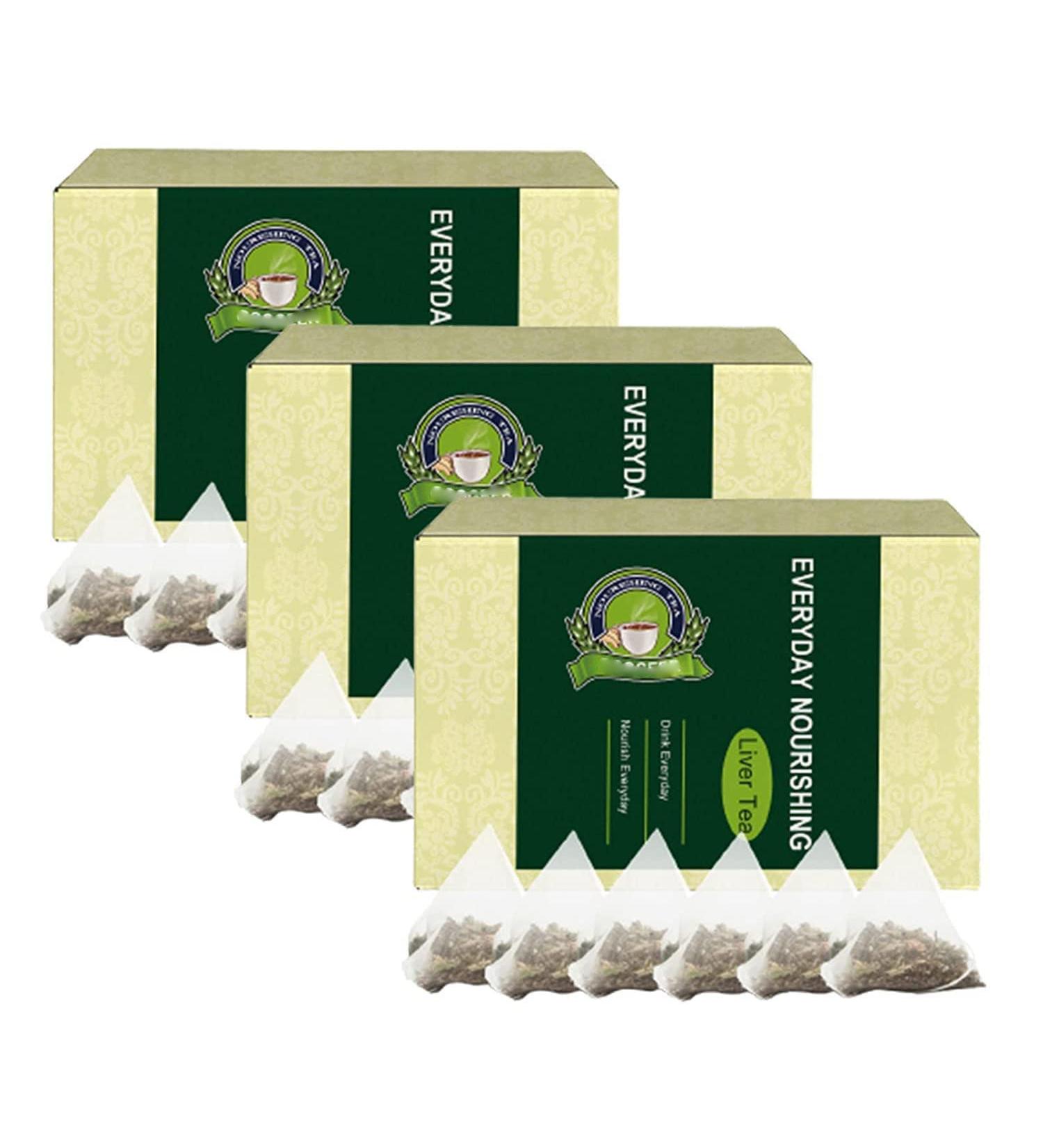 Everyday Nourishing Liver Tea Tian Tian Qing Da Cha Liver Tea Everyday Liver Support Tea Supports Healthy Liver Function (3 Box) - Buy Online on GoSupps.com