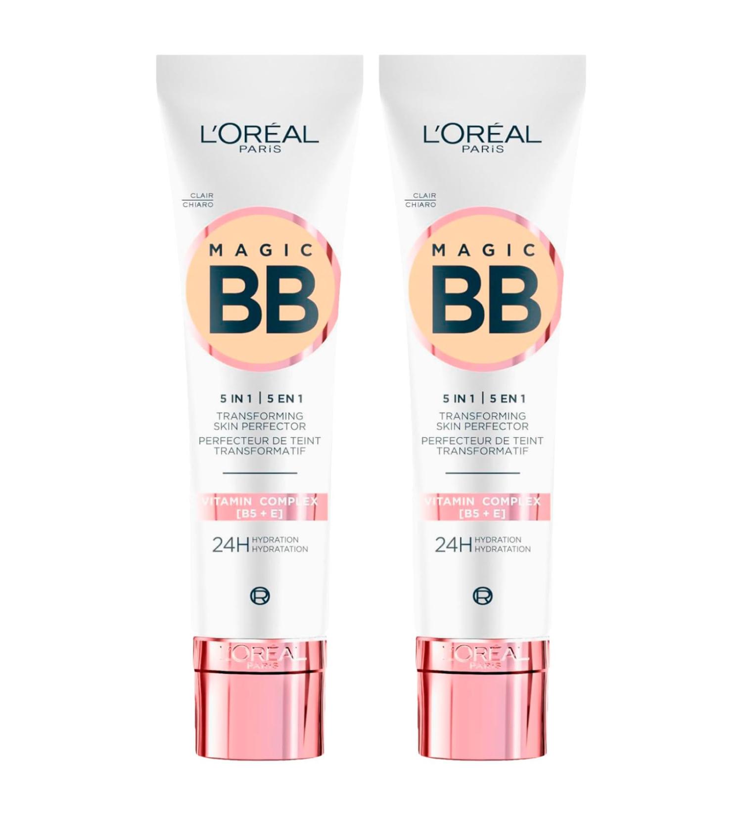 L'Or al Paris LOr al Paris Cest Magic BB Cream 5in1 High Lot Uniforme Lighting Underpower Lighting 24H FICO Protective extract SPF 20 Light structure and creamy color 02 Light 2 Cosmetics - Buy Online on GoSupps.com