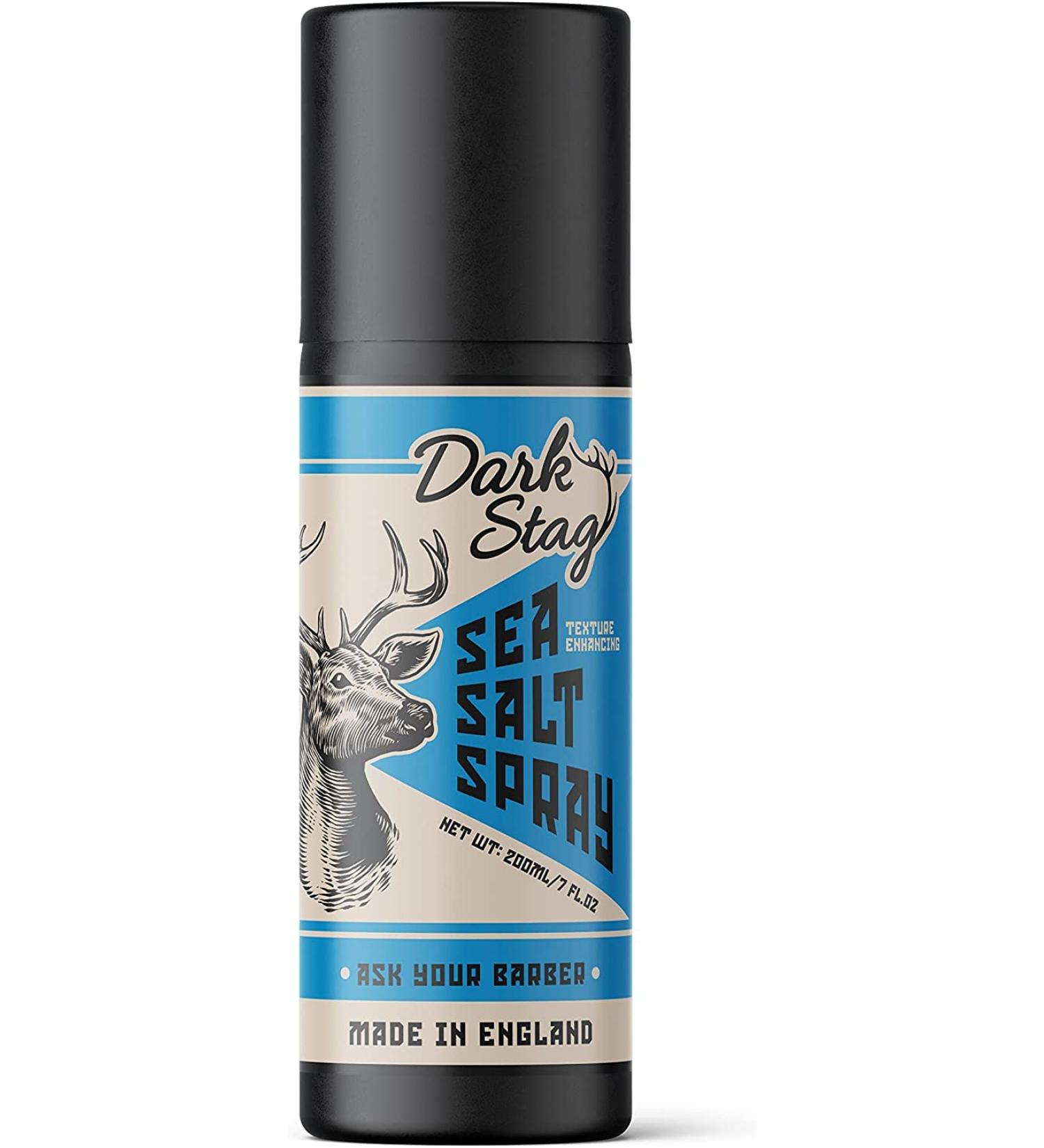 Dark Stag Sea Salt Spray Professional Hair Styling Product for Men for a Light and Natural Hold Water Based for Easy Wash Out 200ml