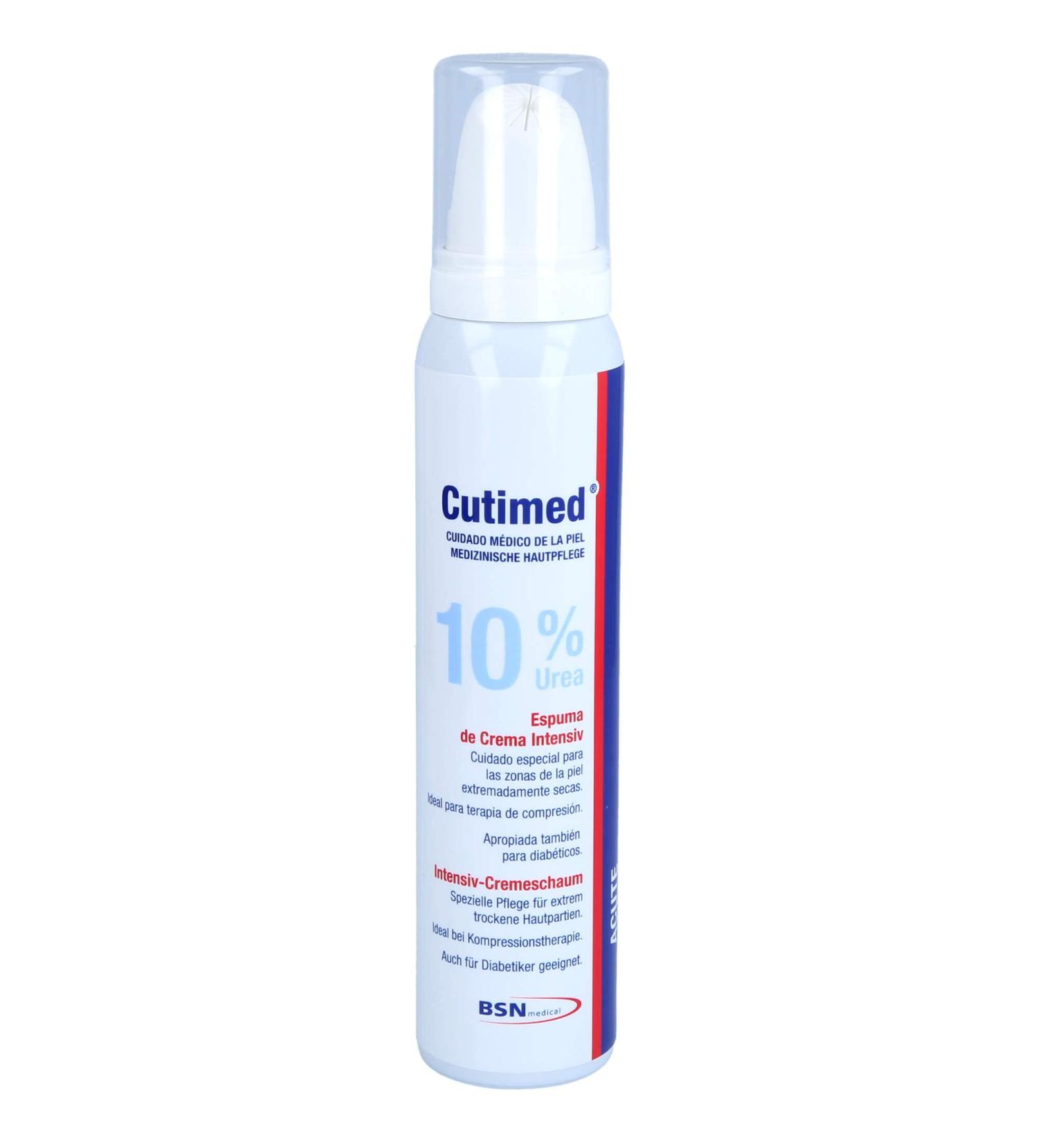 Cutimed Acute Intensive-Cremeschaum 10% Urea 125 ml Foam