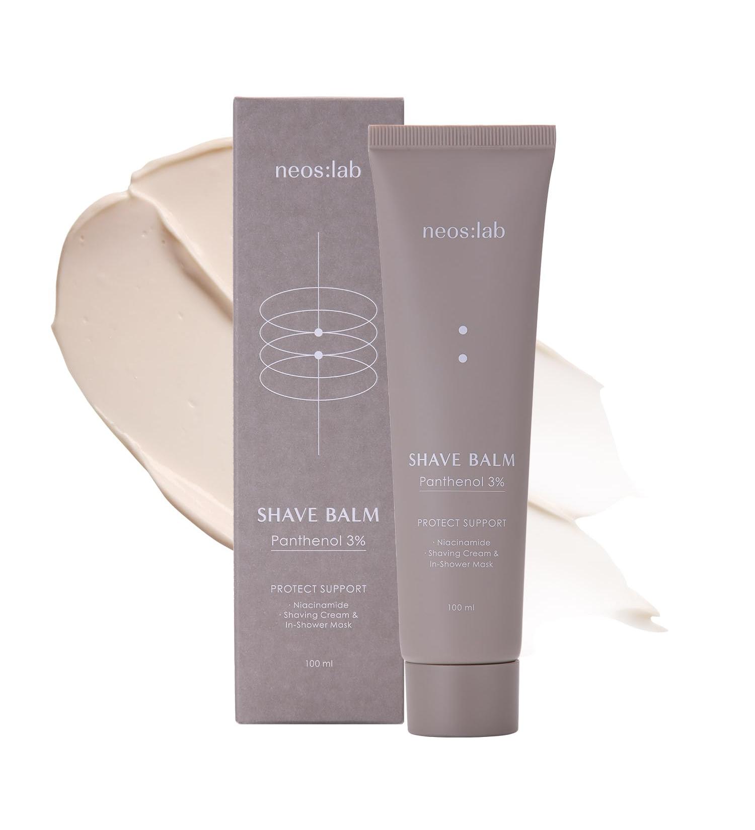 Shave Balm with 3% Panthenol & Natural Ingredients | Moisturizing Shaving Cream for Comfort & Skin Protection - 100ml - Buy Online on GoSupps.com