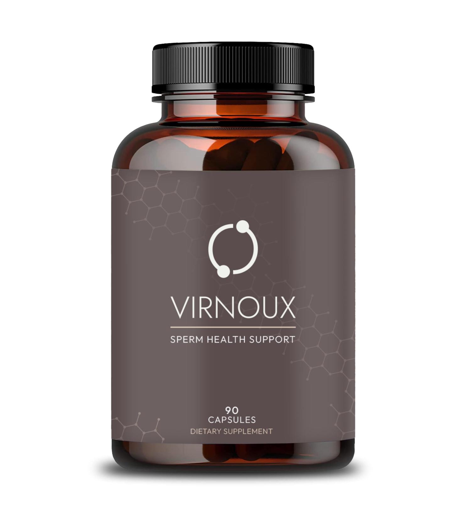 Virnoux Male Fertility Supplement supplements to Increase Sperm Health Boost Sperm Count Support Natural Conception and Improve sperm DNA Fragmentation | in Men s Pregnancy Supplements 90 Capsules - Buy Online on GoSupps.com