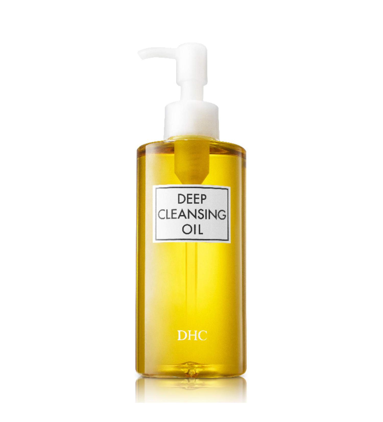 DHC Deep Cleansing Oil - Makeup Remover & Facial Cleanser (6.7 fl. oz.) | Residue-Free, Gentle Cleanser for All Skin Types - Buy Online on GoSupps.com