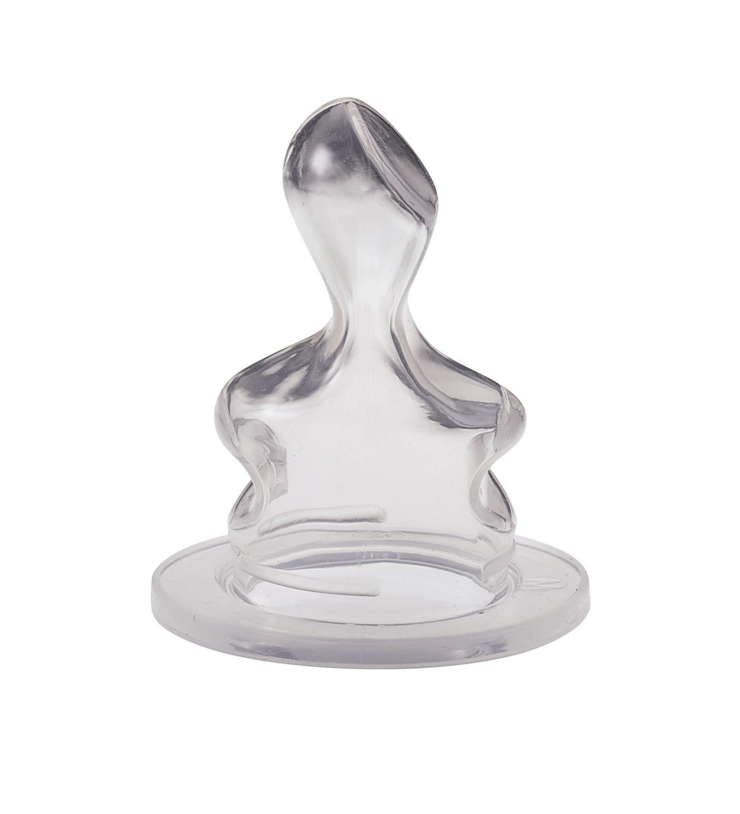 Nip Standard Teat Anatomical Silicone for 0-6 Months - Size M - Milk 2-Pack | International Shipping - Buy Online on GoSupps.com