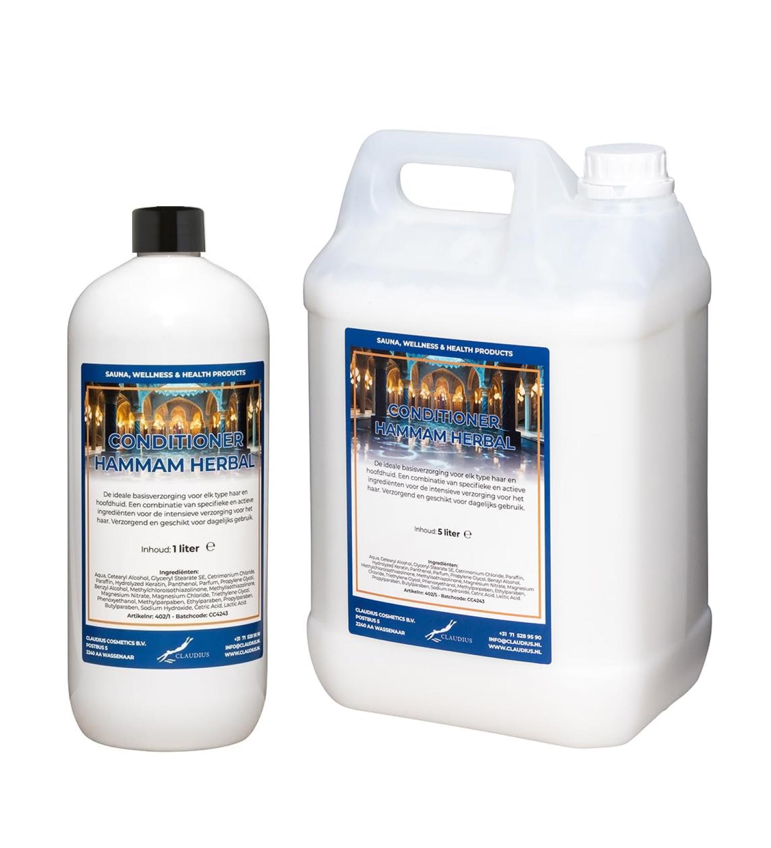 Claudius Herbal Hammam Air Conditioner 1L + 5L Refill Can