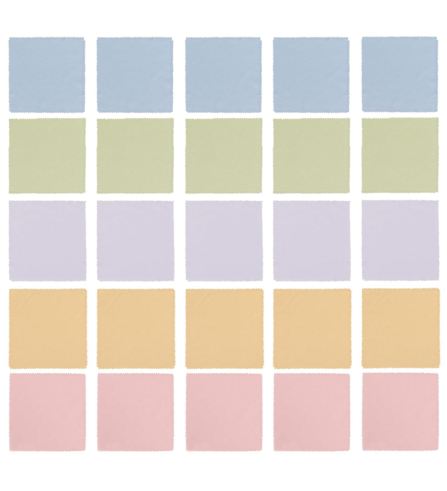 Healvian 50Pcs Micro-Fiber Cleaning Cloths for Glasses | Eyeglass Cleaning Wipes for Lenses & Screens - Perfect for Eyewear Care - Buy Online on GoSupps.com