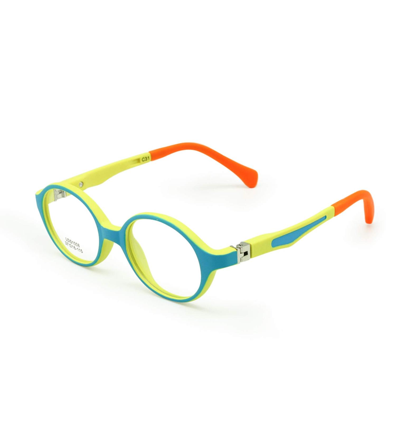 Buy Enzodate Baby Toddler Glasses - TR90 37mm Safe & Flexible Optical Frame for Kids 0-1 Years - Clear Lenses & Spring Hinges - Buy Online on GoSupps.com