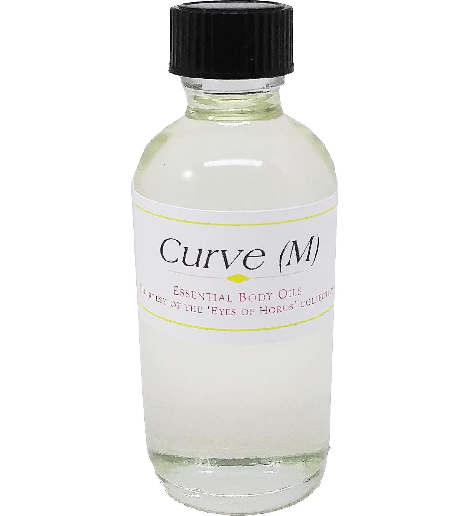 Curve - Type LC For Men Scented Body Oil Fragrance Regular Cap - Clear - 2 oz. - ID#23451 2 Fl Oz (Pack of 1)