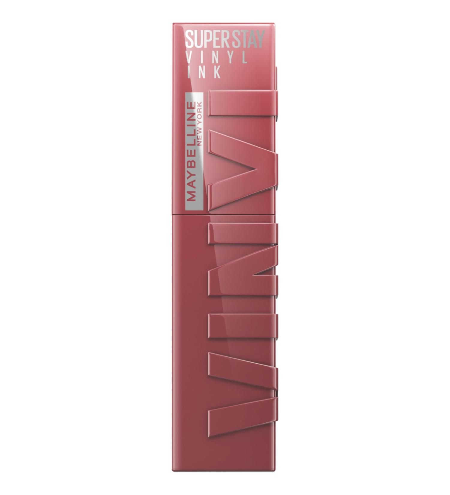 Maybelline New York Super Stay Vinyl Ink Liquid Lipstick No. 40 Witty - 16 Hour Hold & Shiny Finish 4.2 ml | International Shipping - Buy Online on GoSupps.com