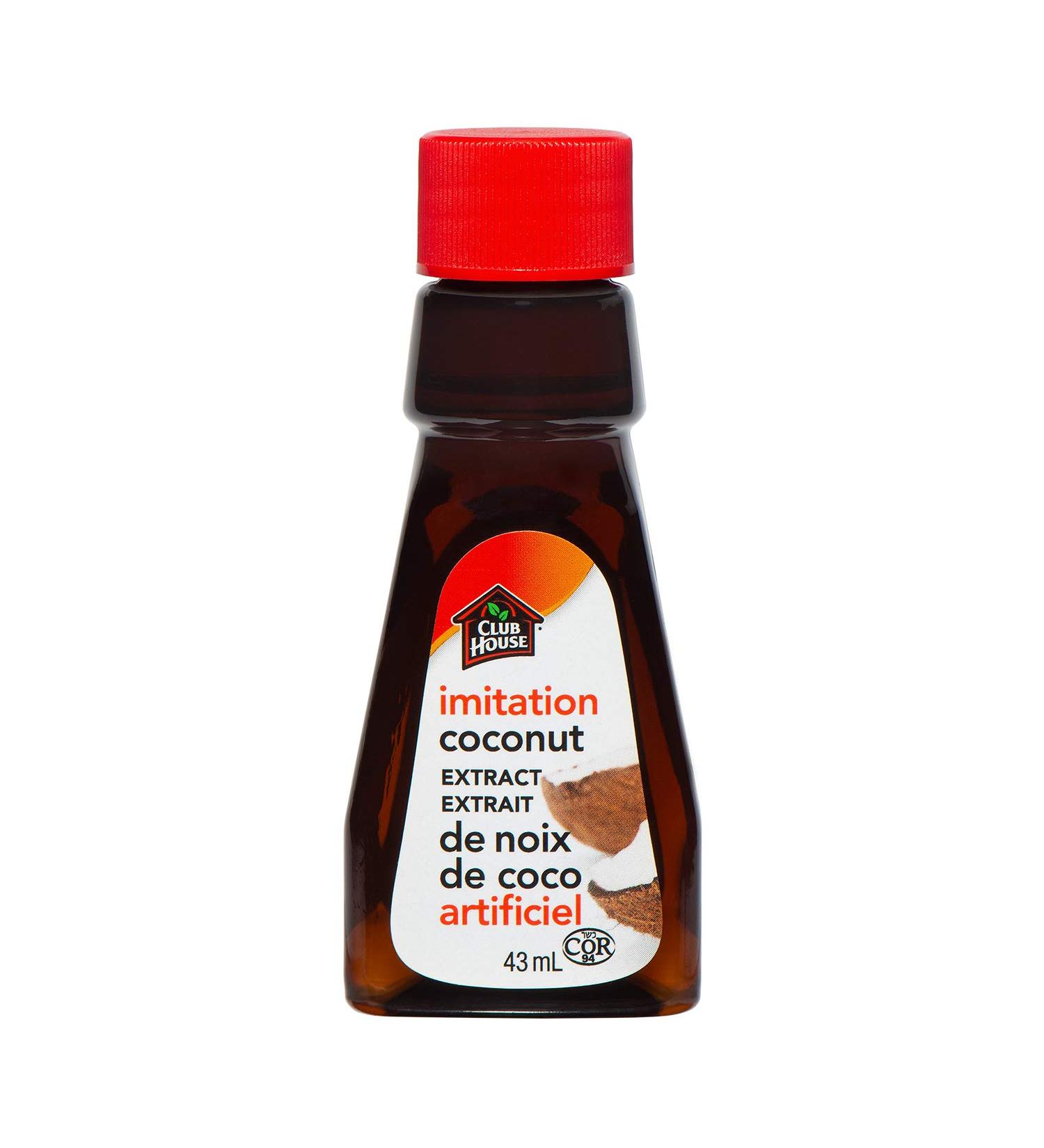 Club House Quality Baking & Flavouring Extracts Imitation Coconut 43ml - Buy Online on GoSupps.com