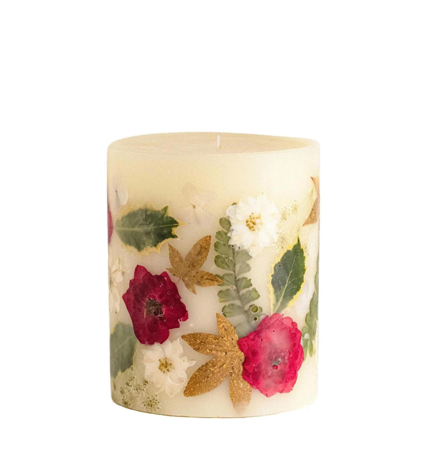 Rosy Rings Botanical Candle - Red Currant Cranberry | Luxury Aromatherapy Candle | 120 Hours Burn Time | Home Decor Gift - Buy Online on GoSupps.com