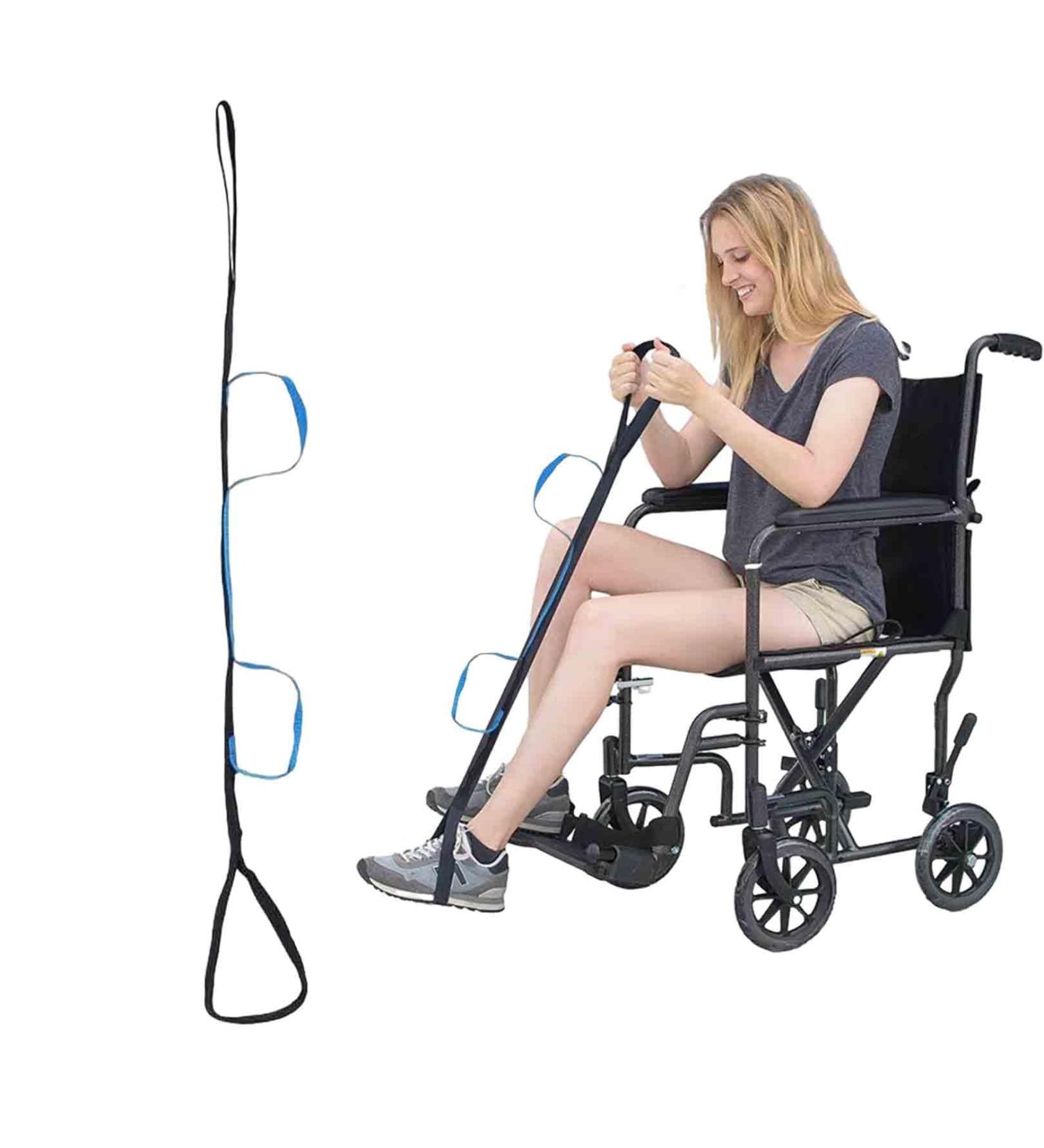 beidaiby Hip Replacement Recovery Aids Knee Replacement Recovery Aids with Feet Loop Durable Leg Lifter Strap Foot Lifter Disability Mobility Aids for Elderly Handicap Disability Pediatrics - Buy Online on GoSupps.com