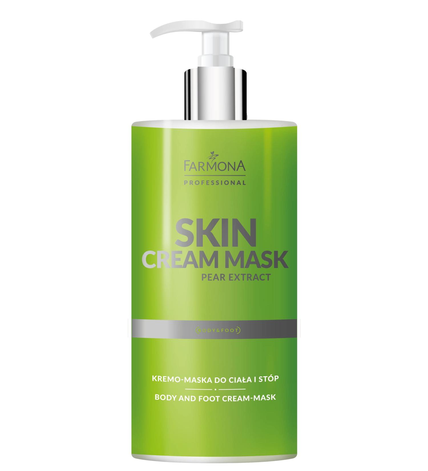 SKIN CREAM MASK PEAR EXTRACT Cream mask for body and feet 500 ml