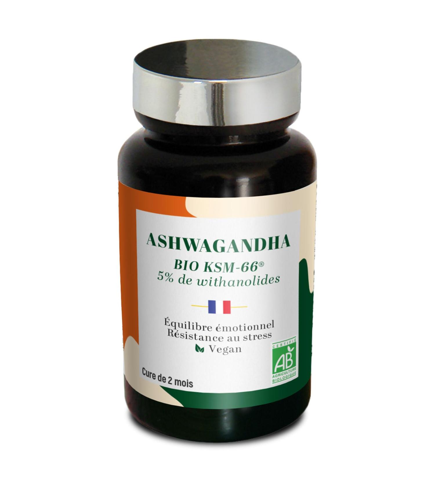 ASHWAGANDHA BIO KSM-66 5% de Withanolides - Buy Online on GoSupps.com