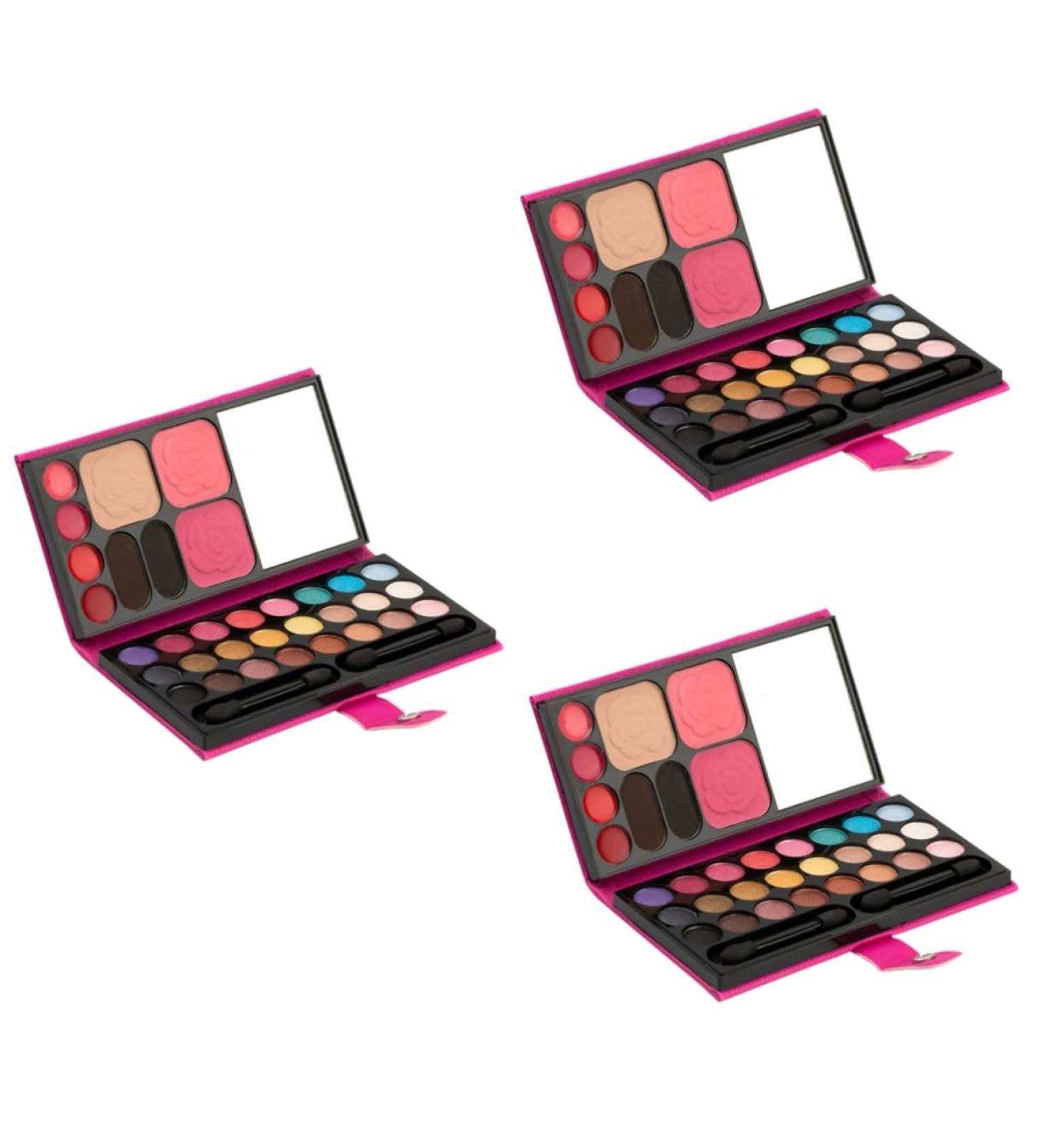 Angoily 3pcs 33 Eye Shadow Eyeshadow Matt Eyeshadow Powder Eyeshadow Palette Makeup Palette Matte 1 count (Pack of 1) As Shownx3pcs - Buy Online on GoSupps.com
