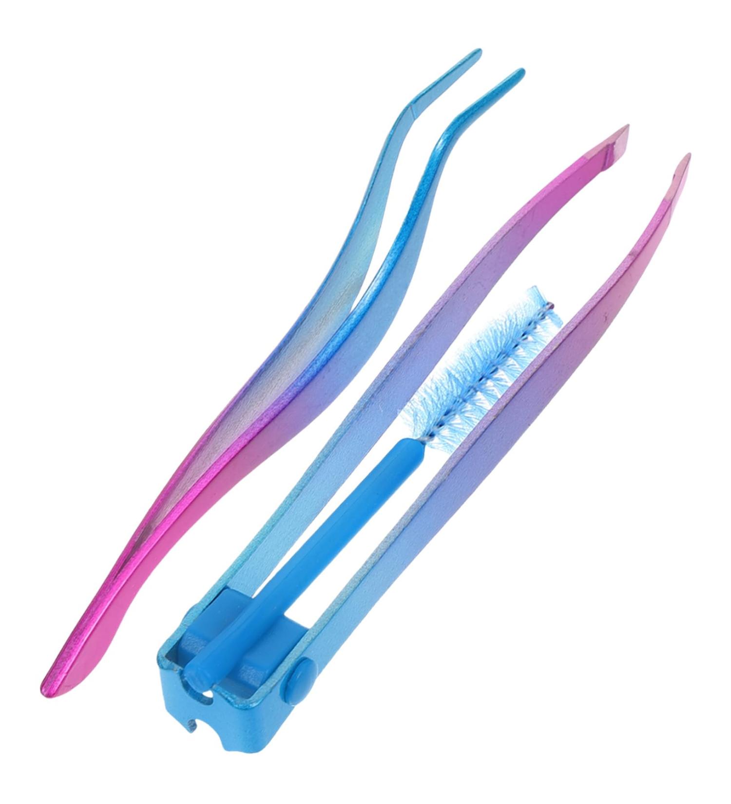 MAGICLULU 1 Set Double-end Eyebrow Tweezers Precision tweezer for Eyebrows Miss Set Tweezers Fake Eyelashes Eyebrow Clip Precision Eyebrows Tweezers Tweezers for Women Facial Hair - Buy Online on GoSupps.com