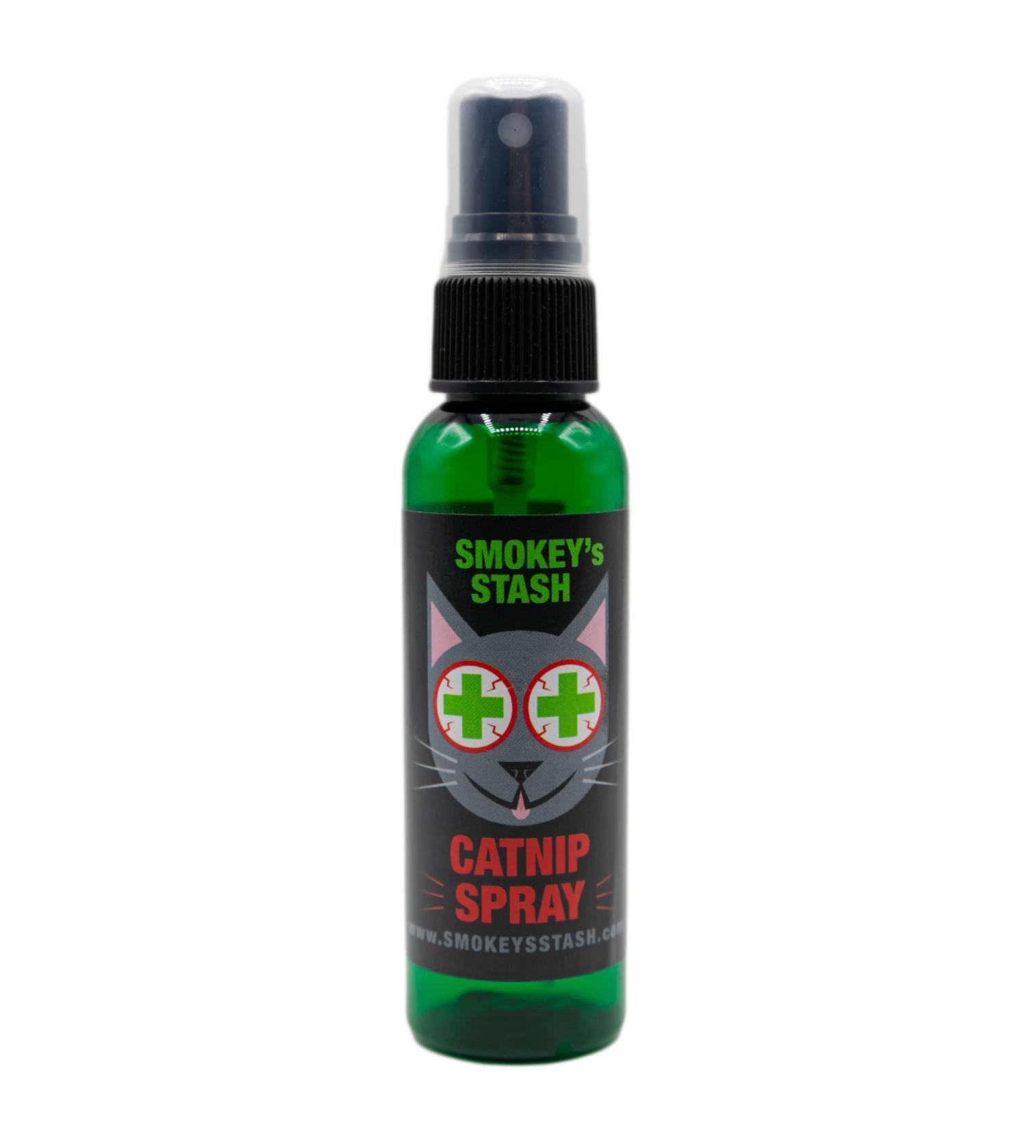 Smokey's Stash Catnip Spray - 2 Ounce Premium Potency Treat for Cats - Buy Online on GoSupps.com
