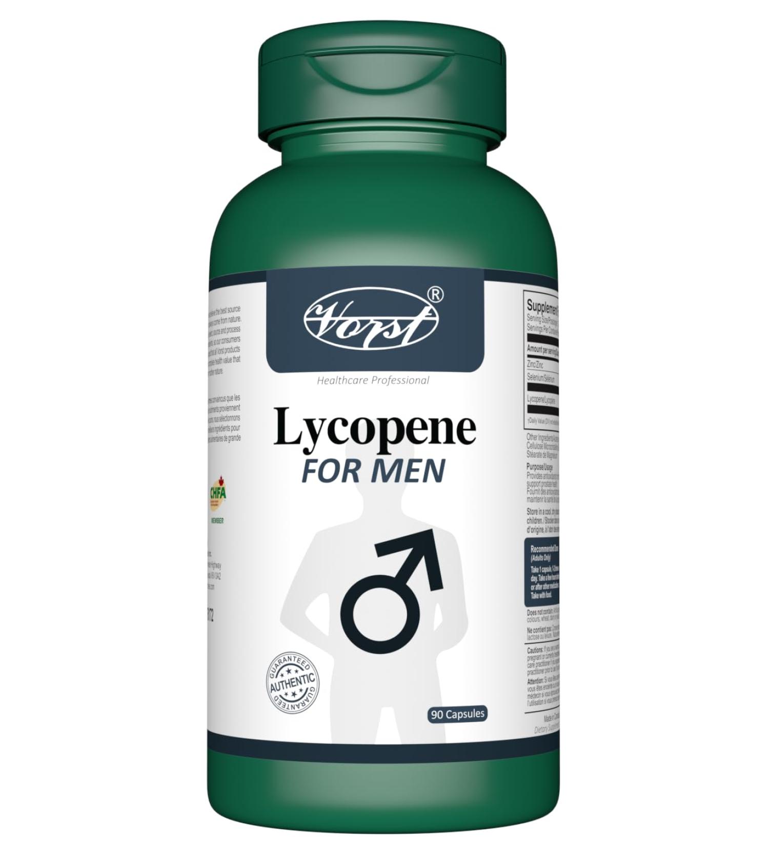 VORST Lycopene Supplement for Men 90 Capsules | Powder Pills | 1 Bottle 90 count (Pack of 1) - Buy Online on GoSupps.com